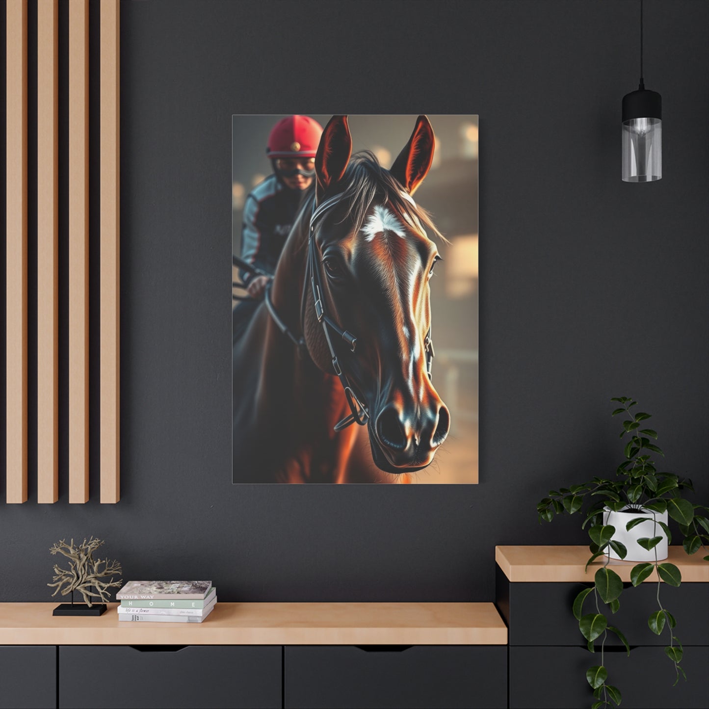 Horse Racing Art Luxury Canvas Wall Art & Canvas Print