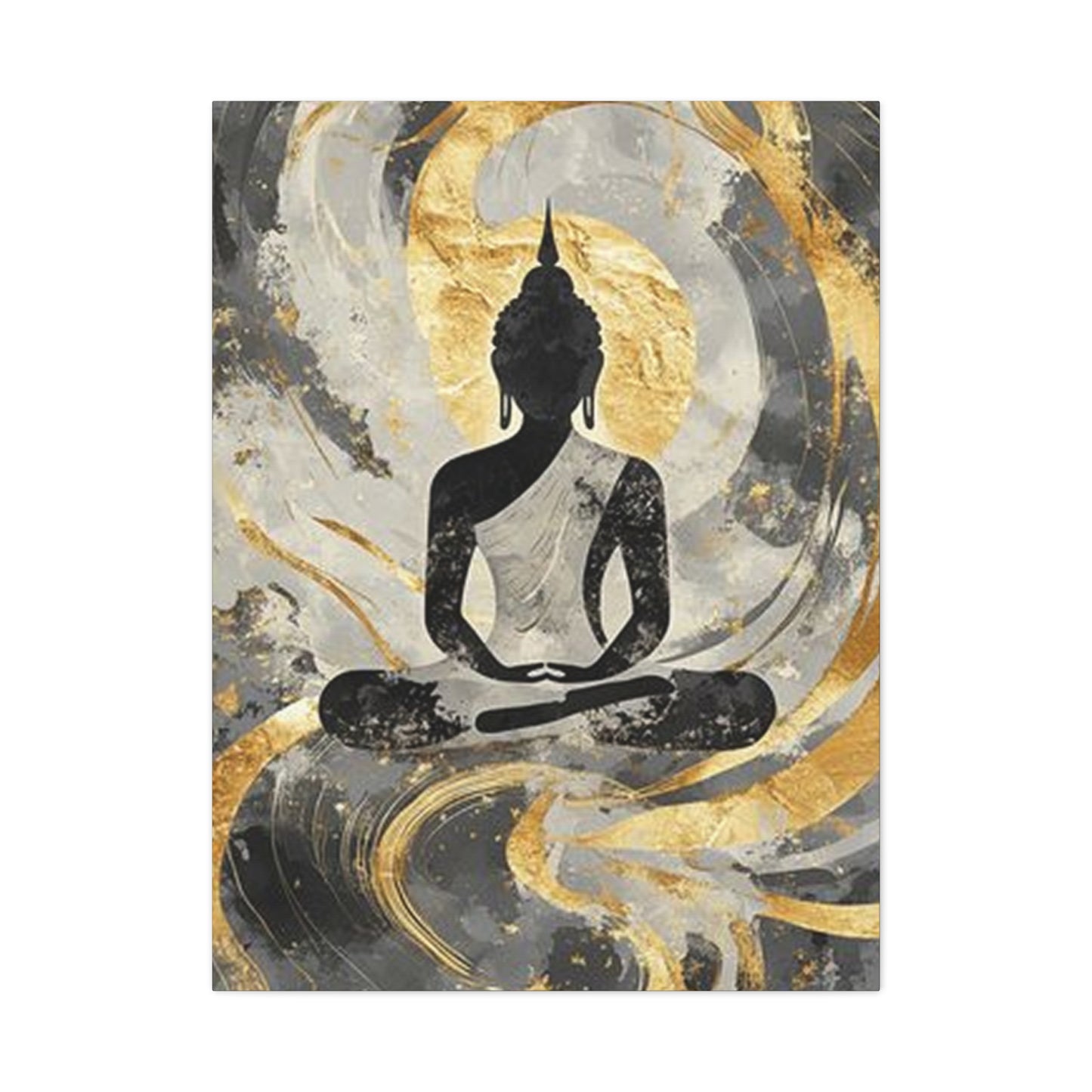 Buddha Golden Painting Wall Art & Canvas Prints