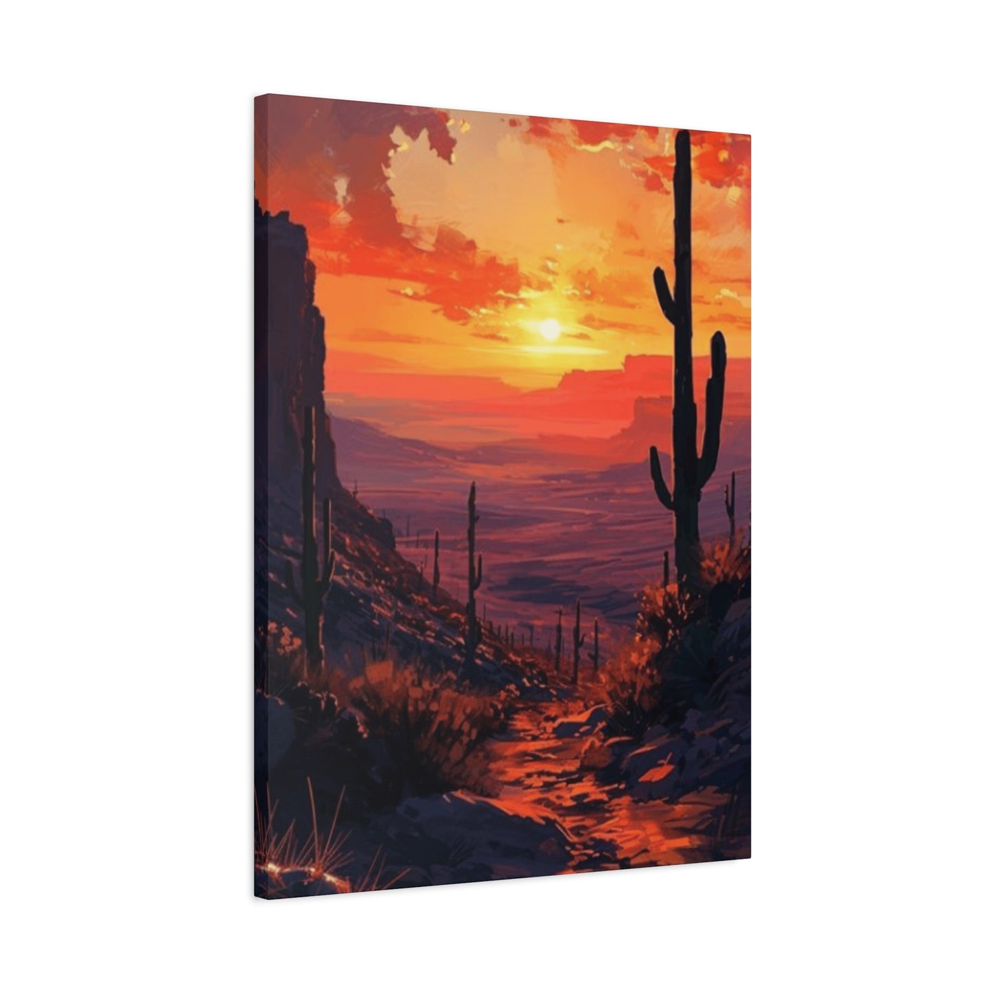 Arizona Desert Sky Sunset Wall Art & Canvas Prints