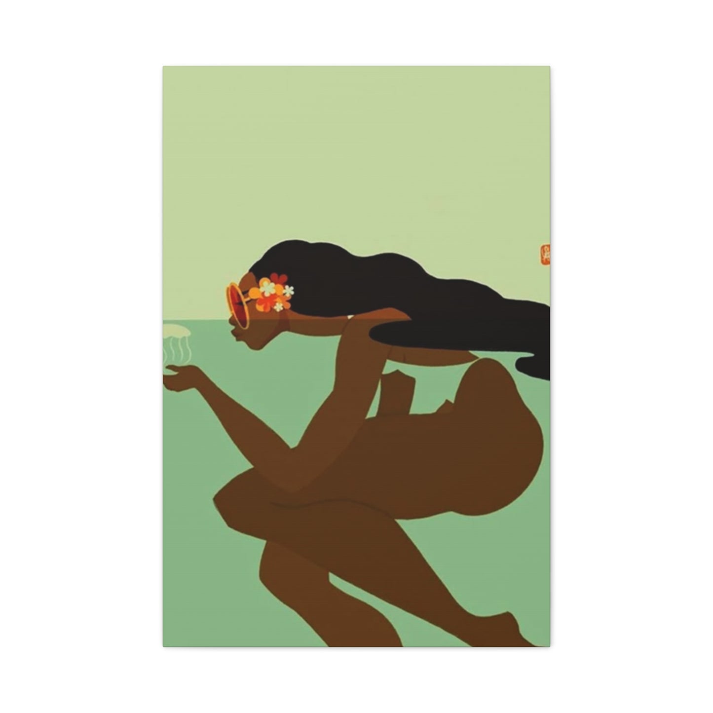 Naked Women In Ocean Wall Art & Canvas Prints