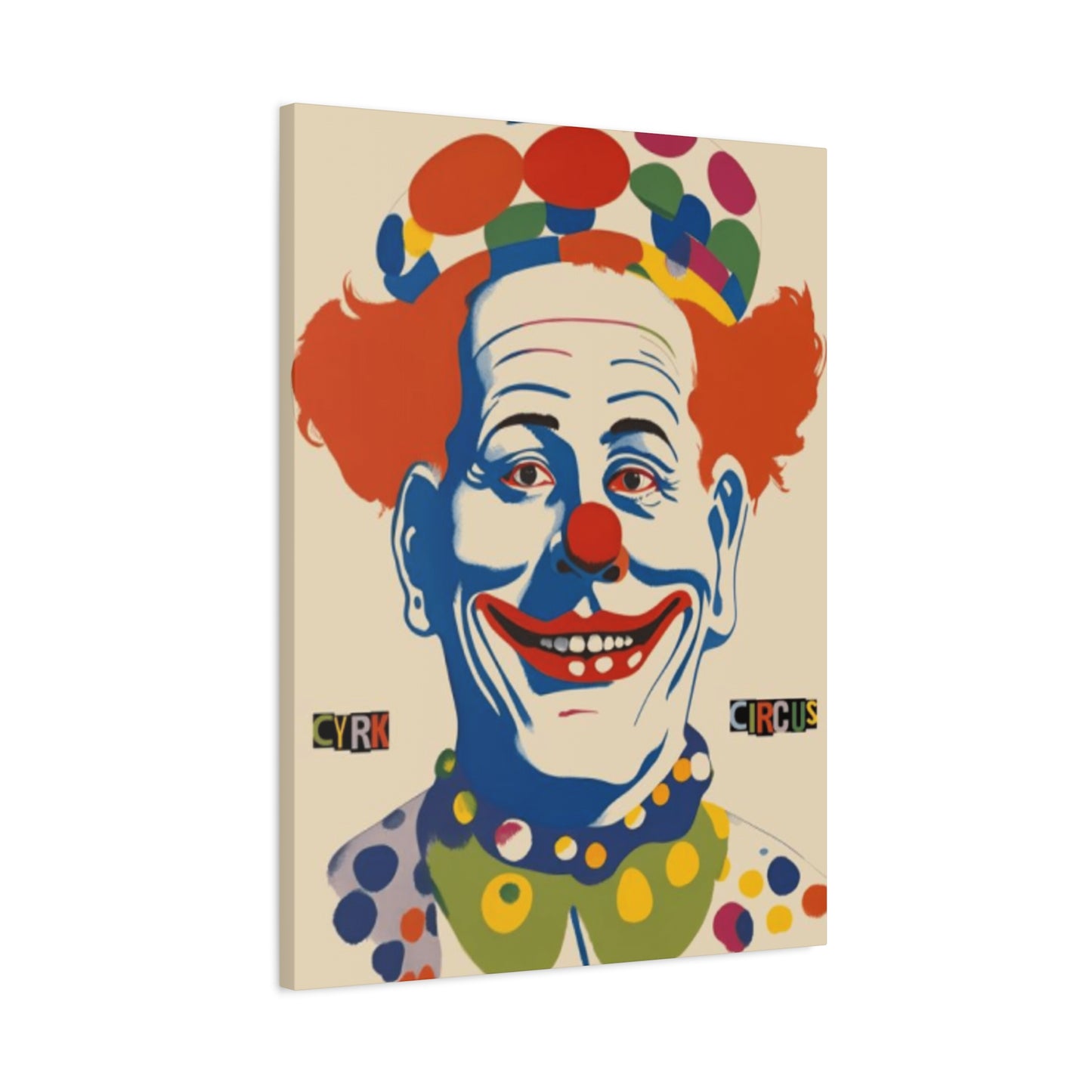 Smiling Clown Wall Art & Canvas Prints