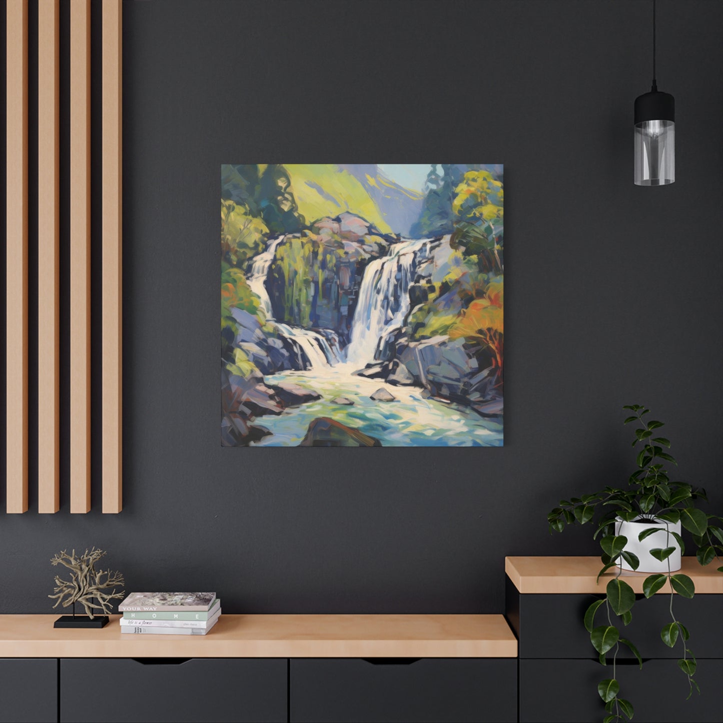 Deconstructed Waterfalls Wall Art & Canvas Prints