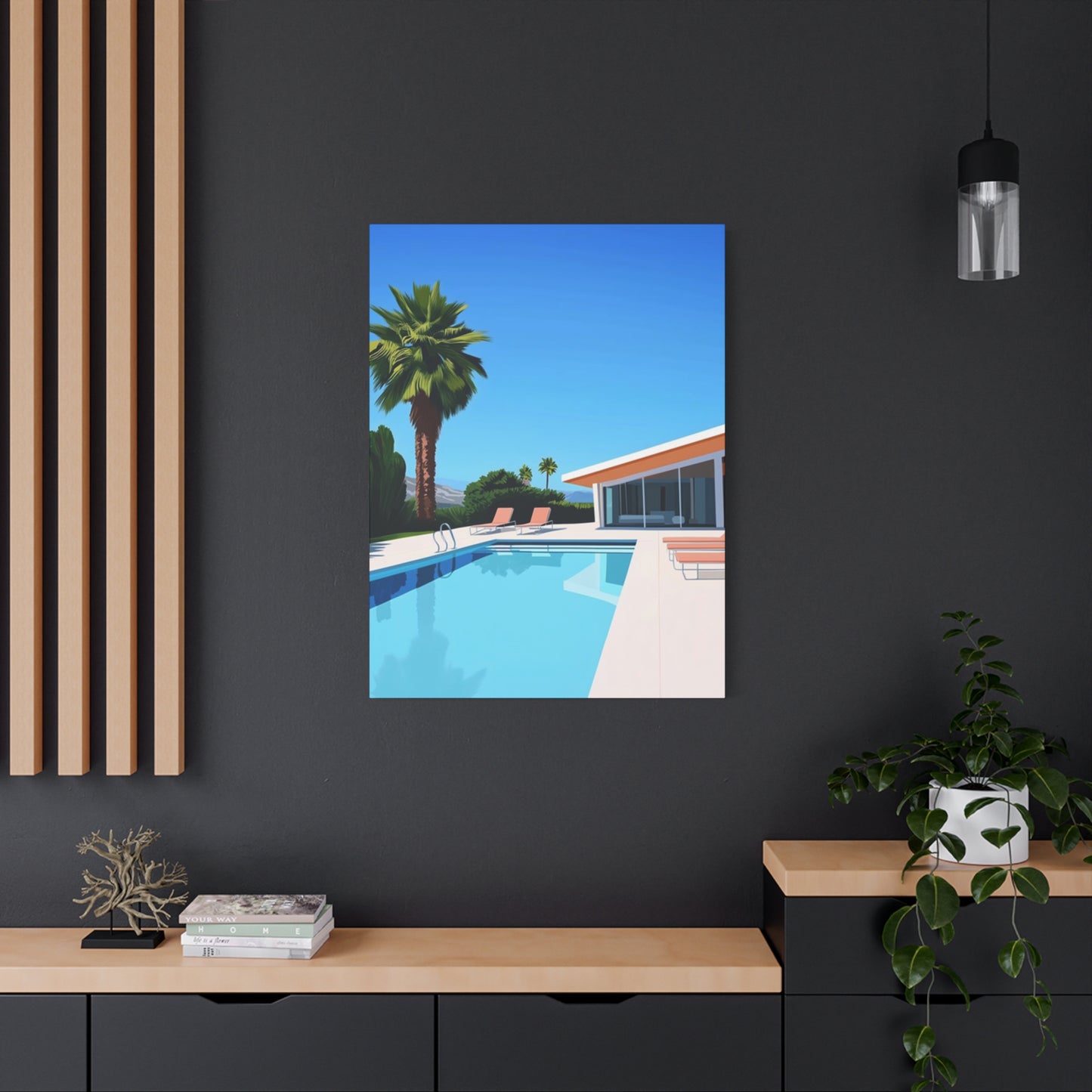 Swimming Pool In Resort Wall Art & Canvas Prints