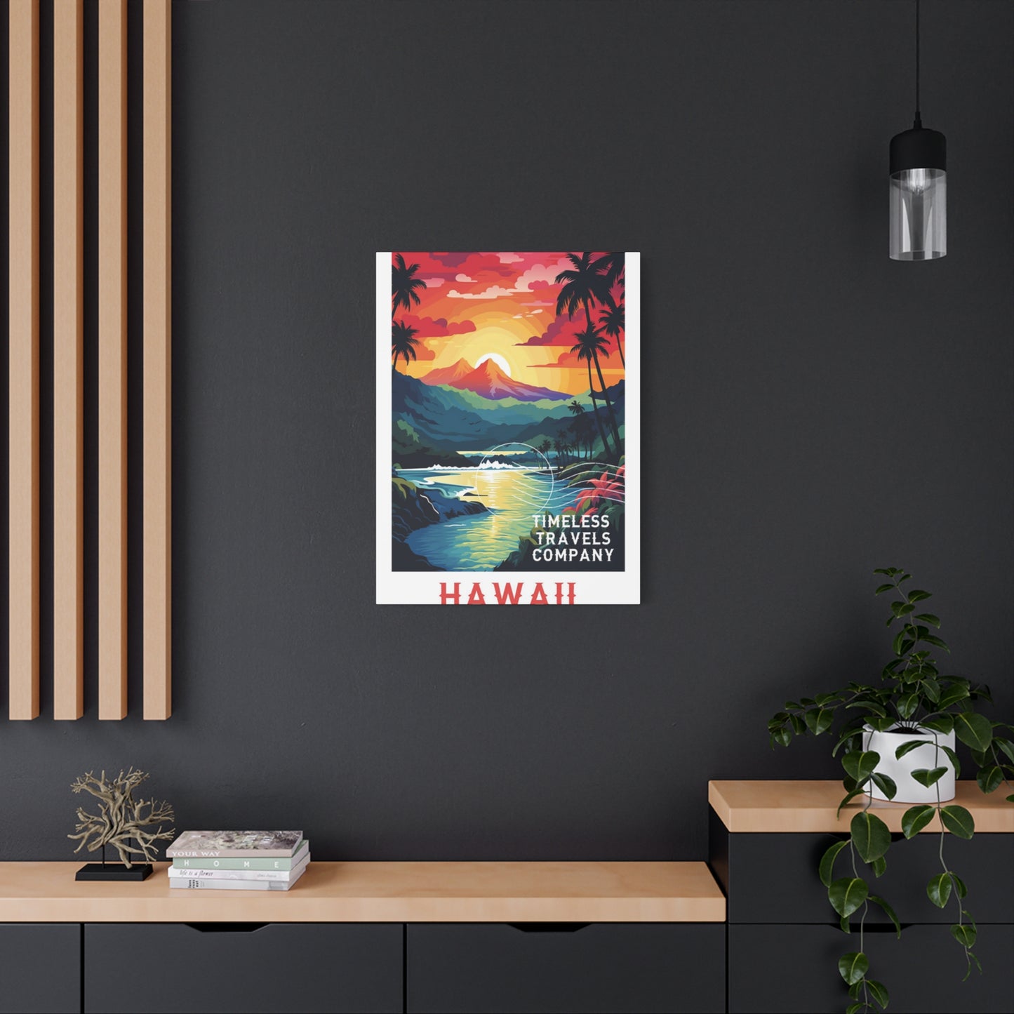 Hawaii Sunset Poster Wall Art & Canvas Prints