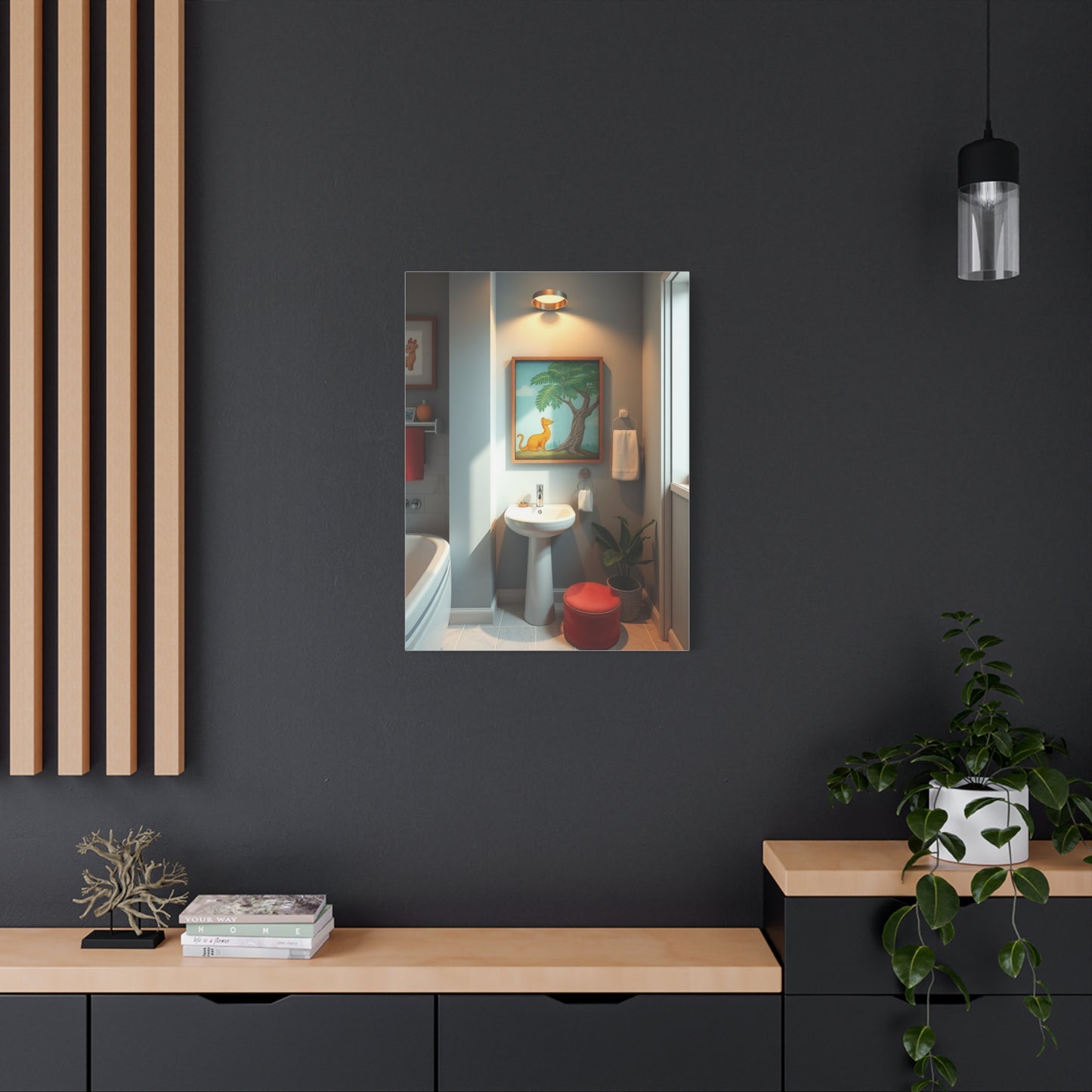 Kid’s Bathroom Art Canvas Art 3 Wall Art & Canvas Print