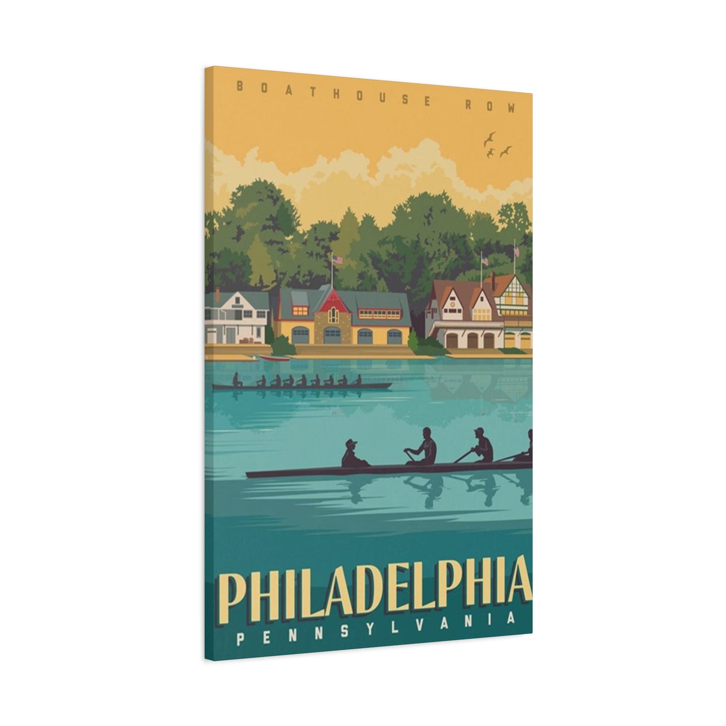 Boathouse Row Wall Art & Canvas Prints