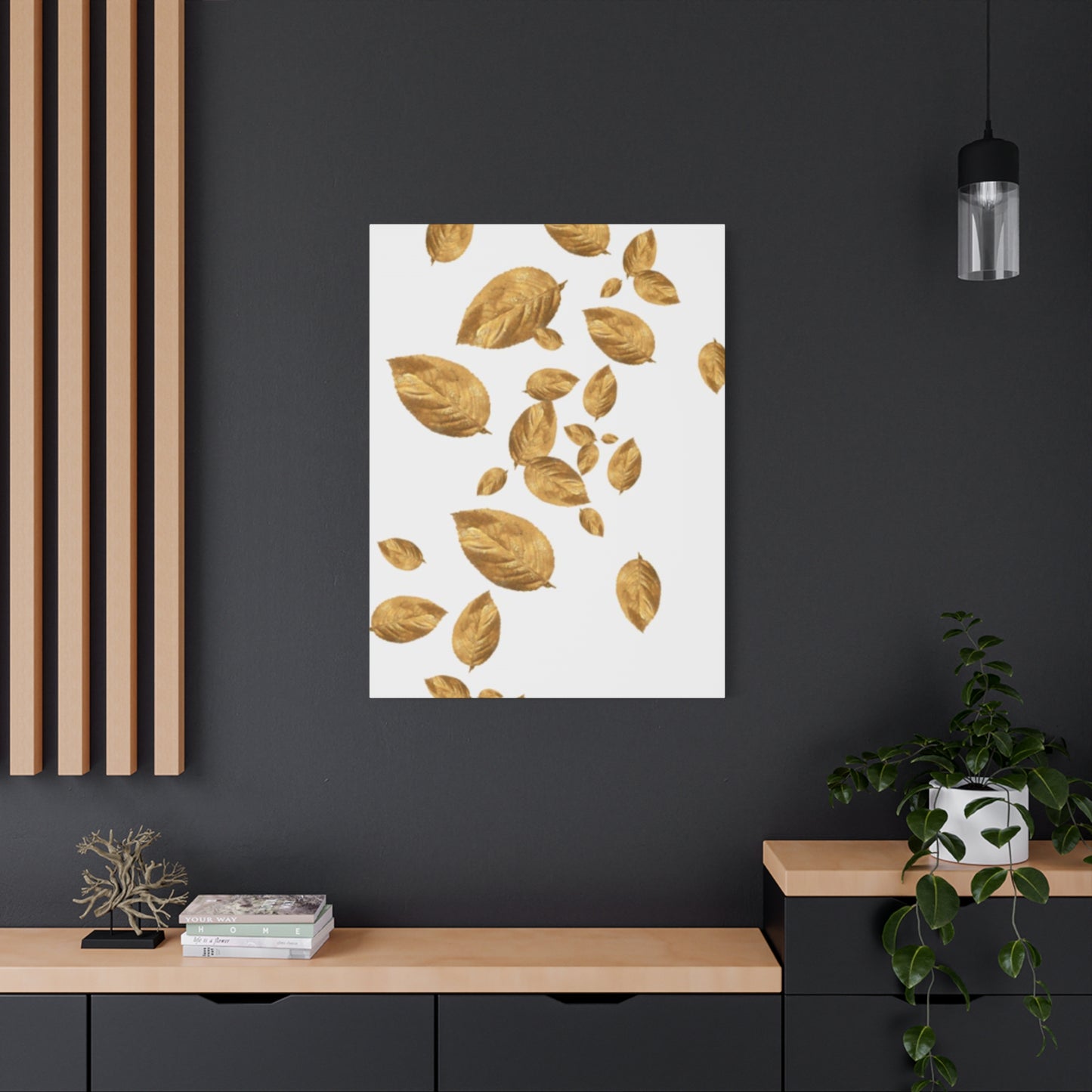 Golden Leaves Wall Art & Canvas Prints