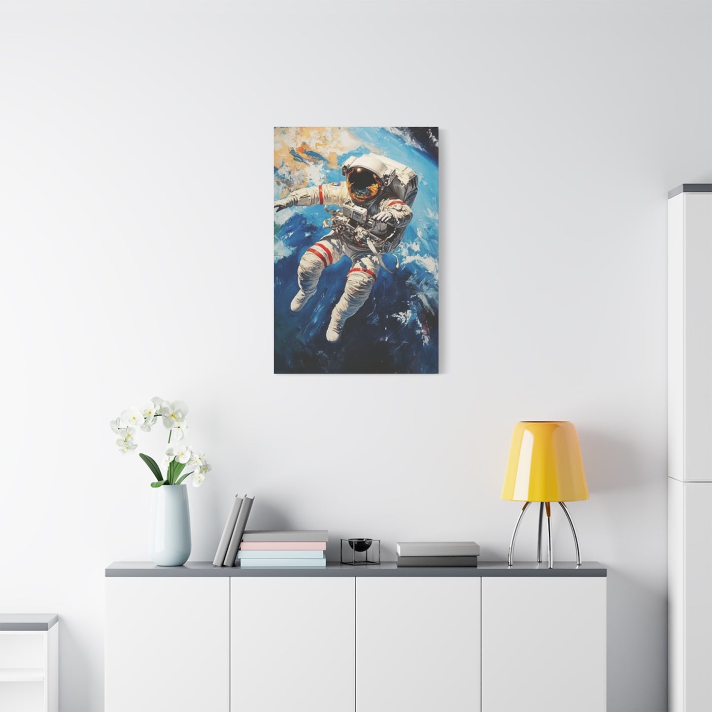 Astronaut In Space Wall Art & Canvas Prints
