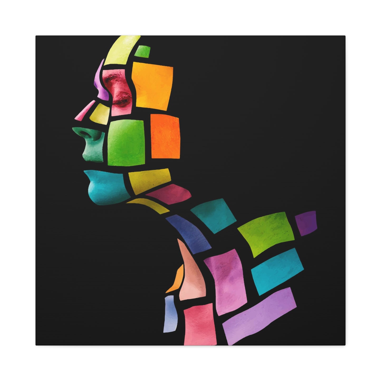 Color Block Wall Art & Canvas Prints