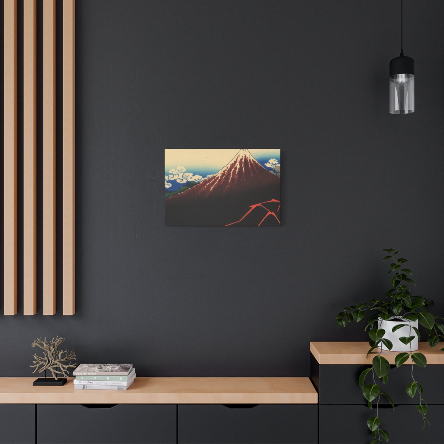 Katsushika Hokusai Shower Below The Summit Wall Art & Canvas Prints
