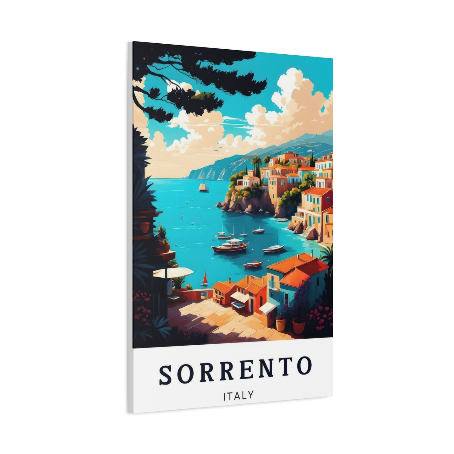 Sorrento Italy Cityscape Wall Art & Canvas Prints