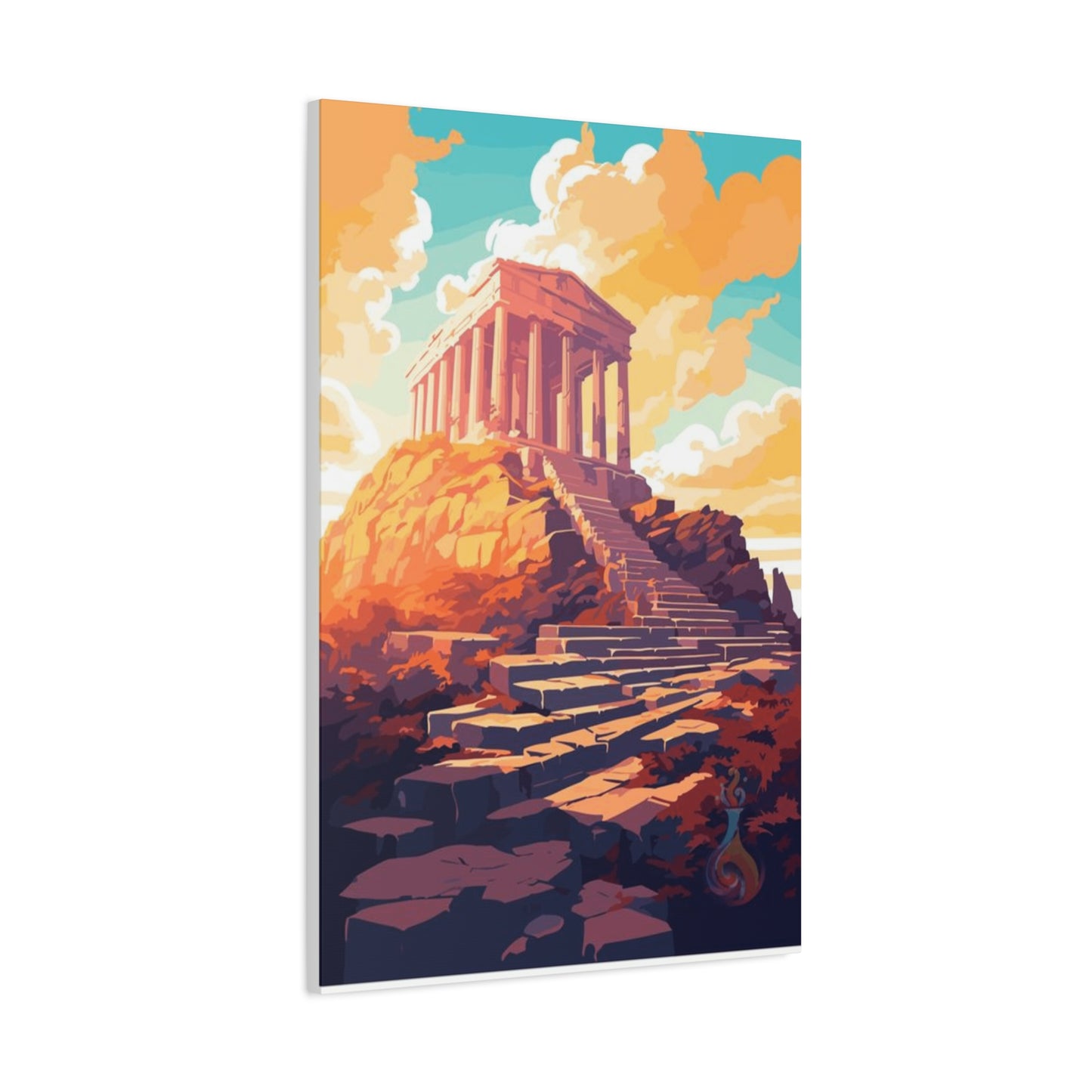 Athens Painting Wall Art & Canvas Prints