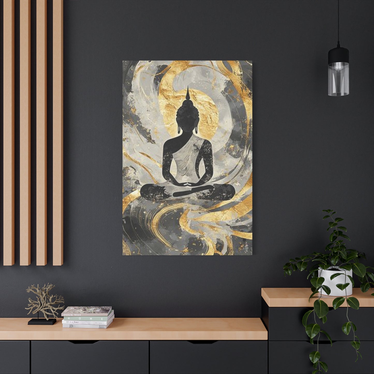 Buddha Golden Painting Wall Art & Canvas Prints