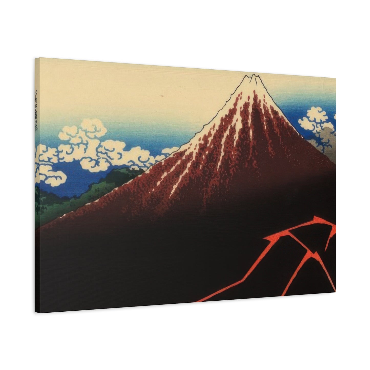 Katsushika Hokusai Shower Below The Summit Wall Art & Canvas Prints