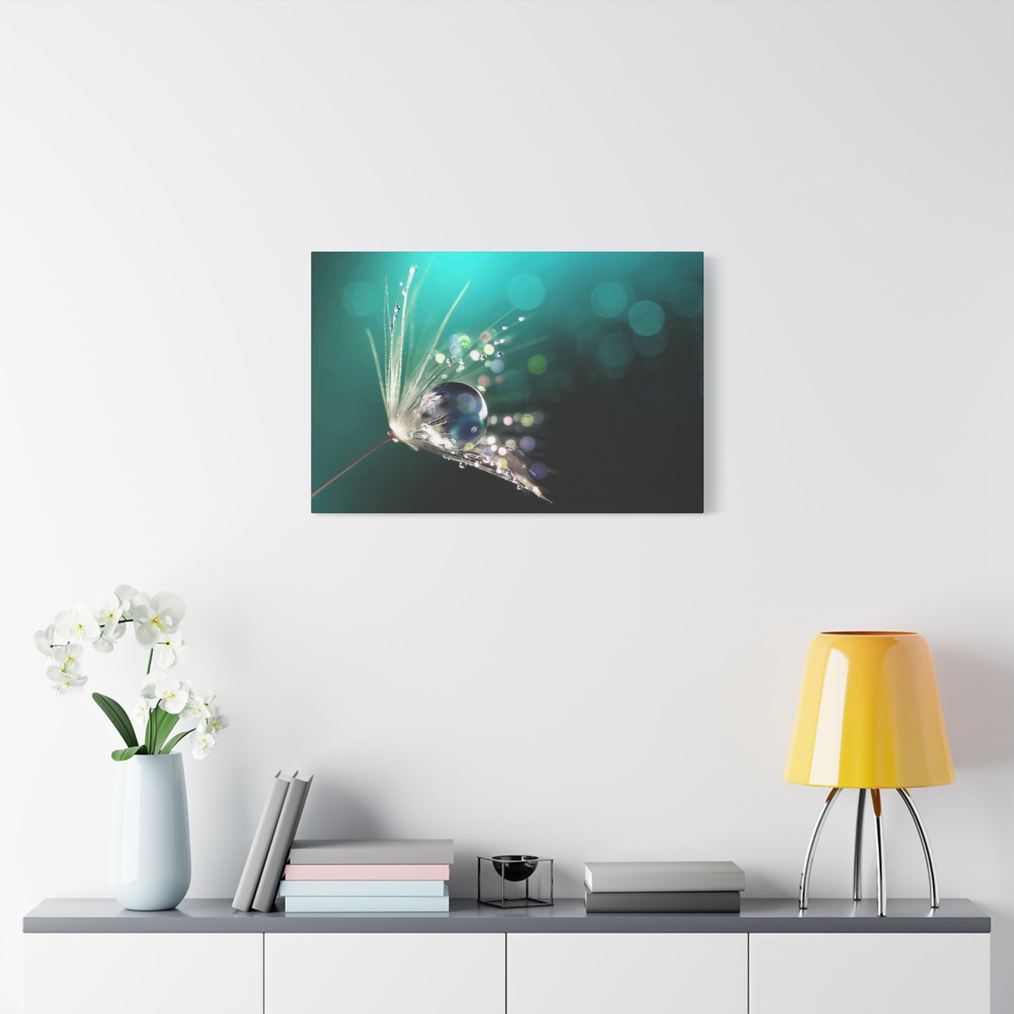 Water drops Wall Art & Canvas Prints