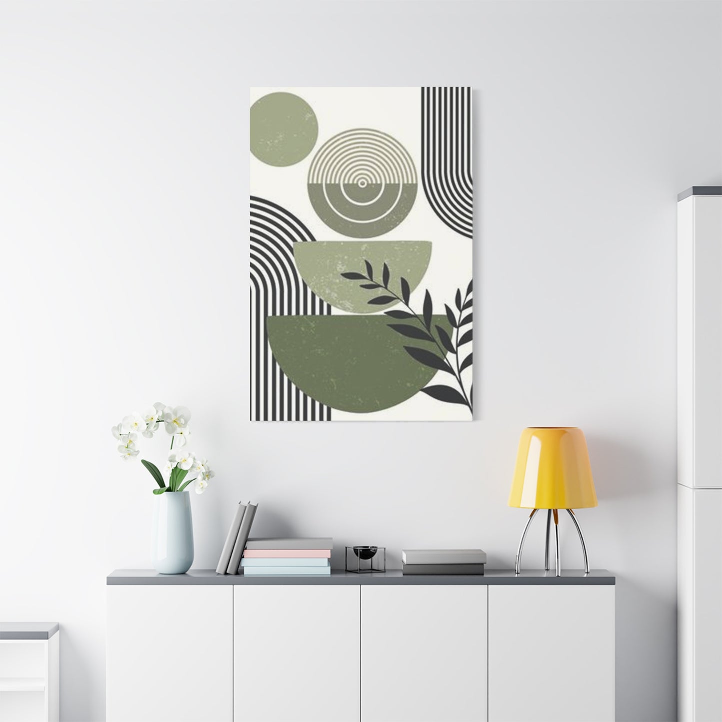 Abstract Shapes Painting Wall Art & Canvas Prints