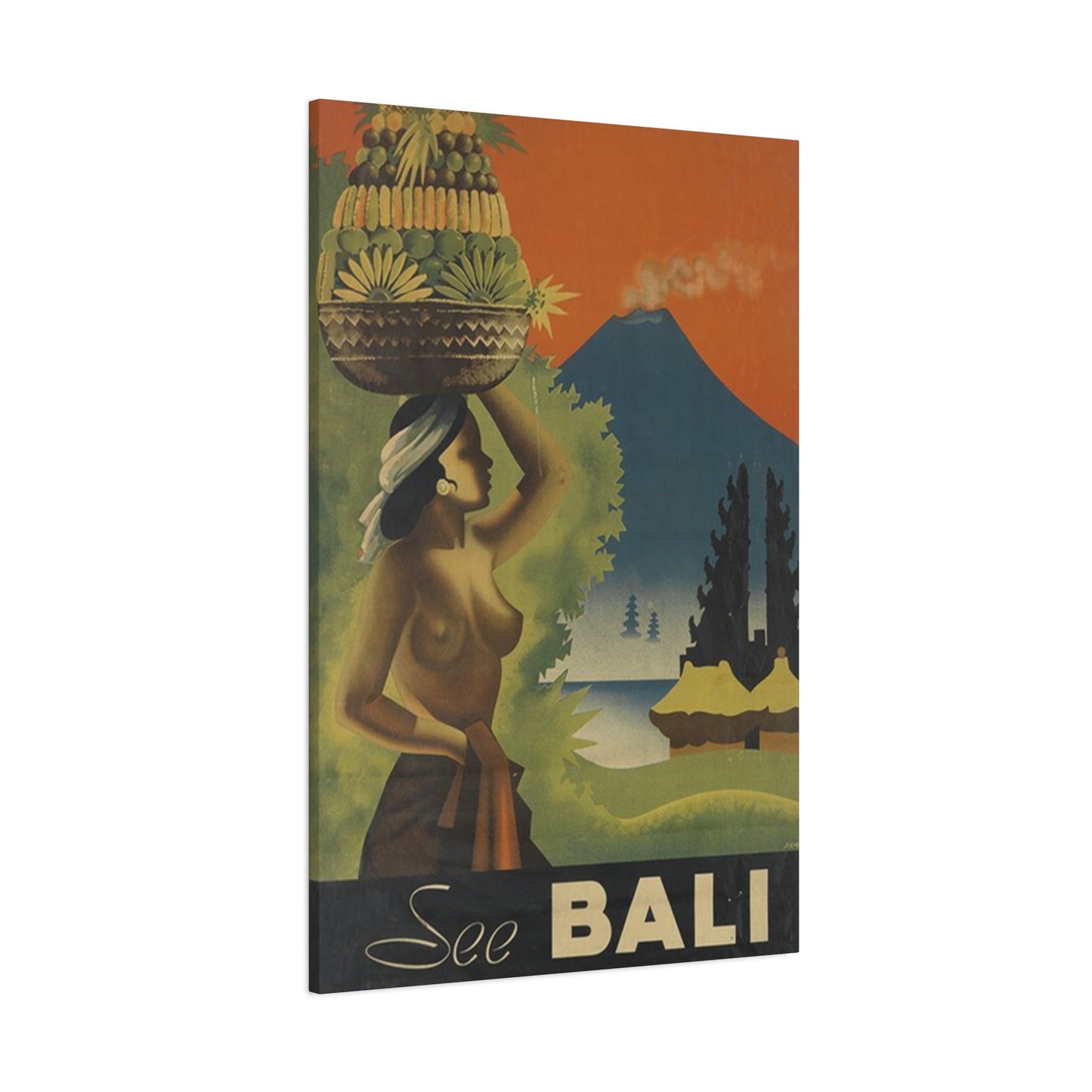 Naked Women In Bali Wall Art & Canvas Prints
