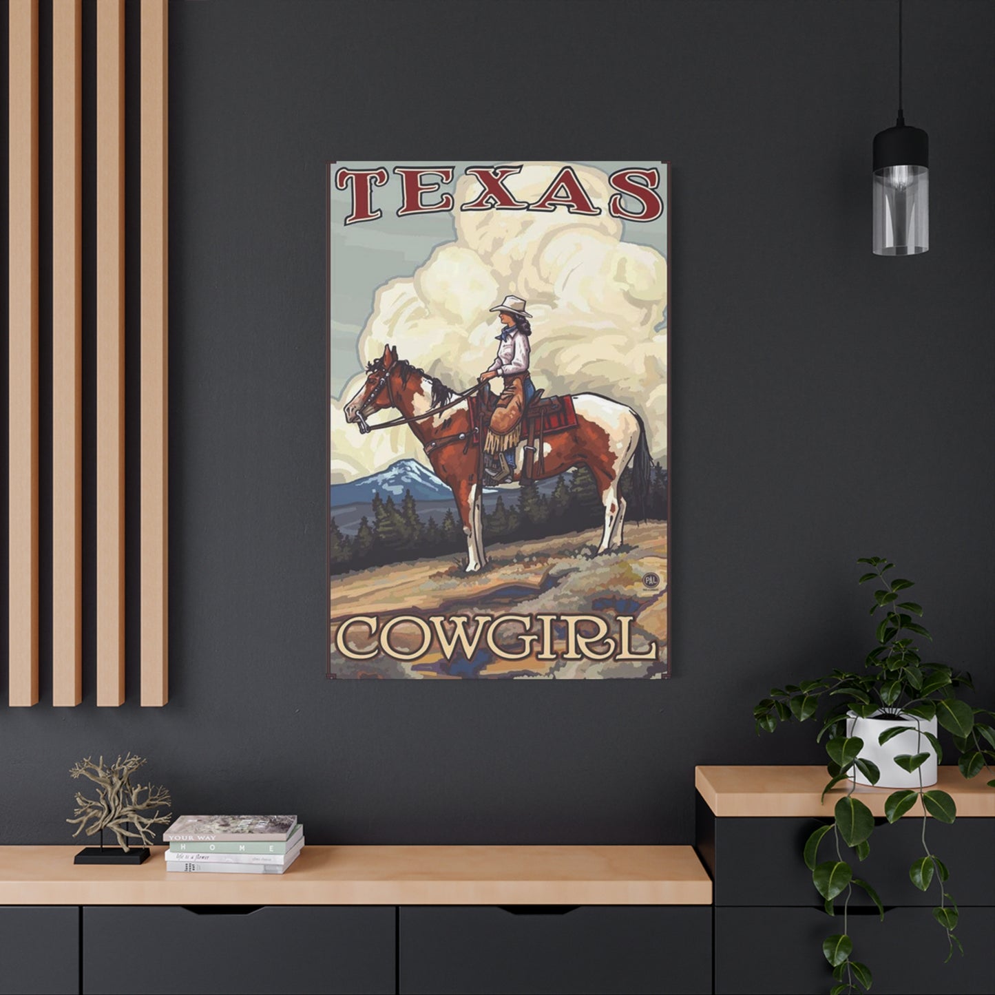 Texas Cowgirl Wall Art & Canvas Prints