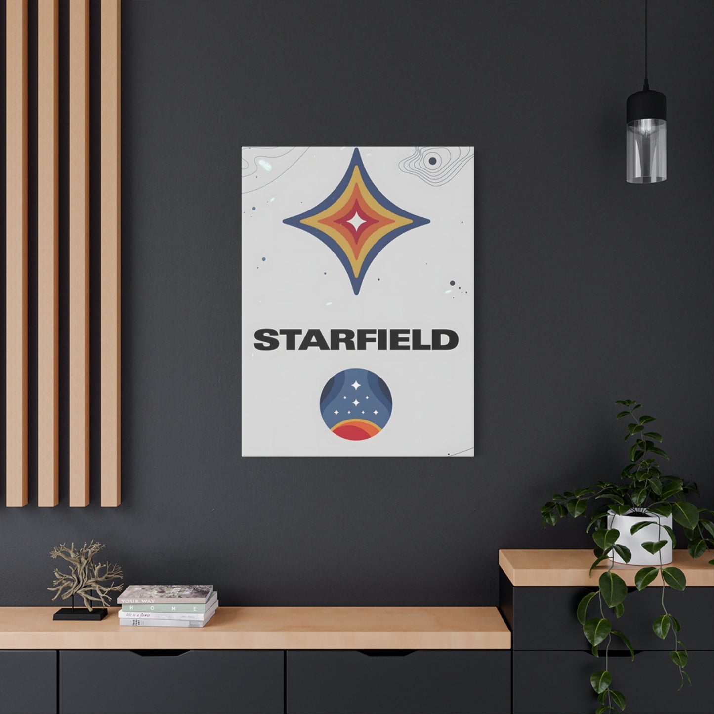 Starfield Poster Wall Art & Canvas Prints