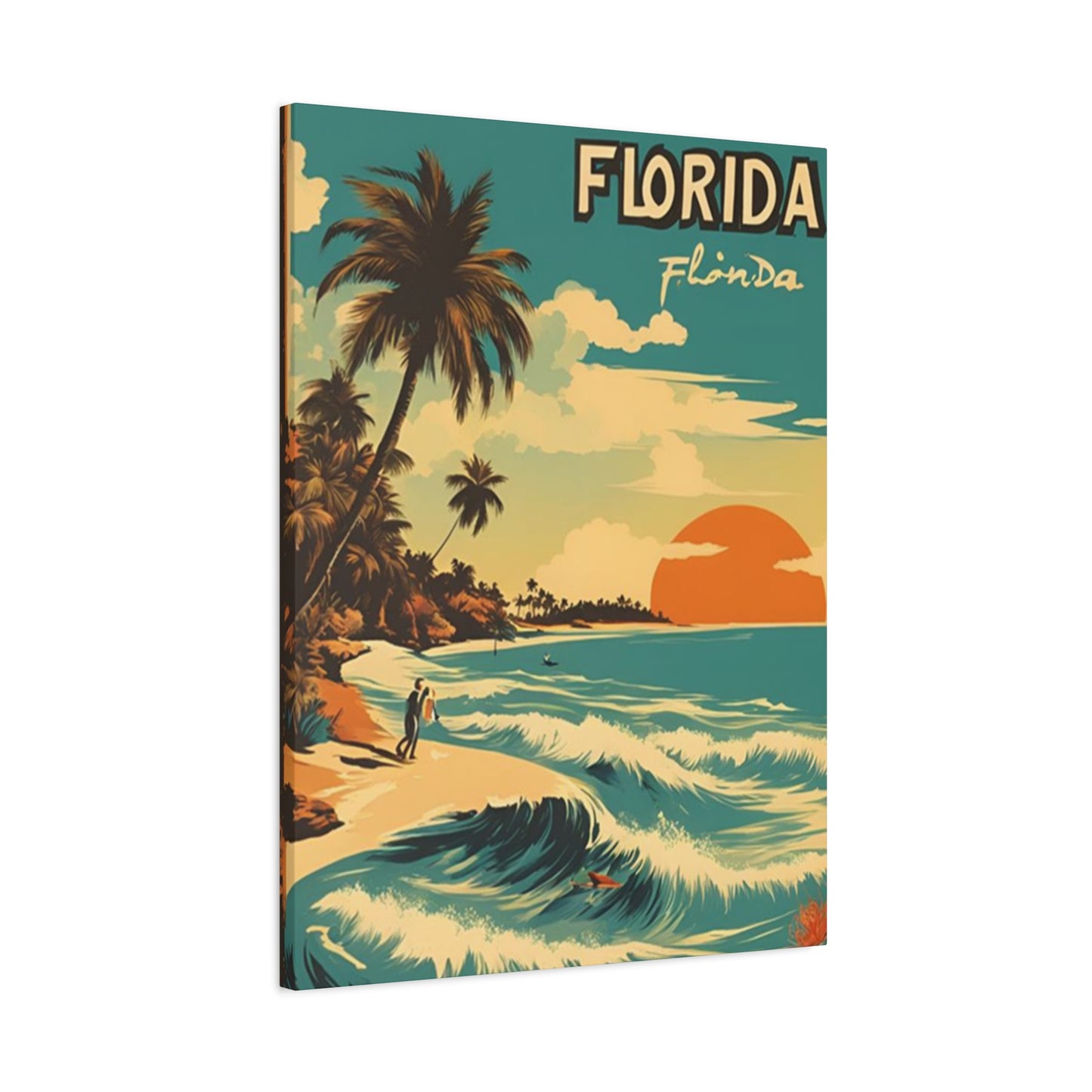 Florida Beach Poster Wall Art & Canvas Prints