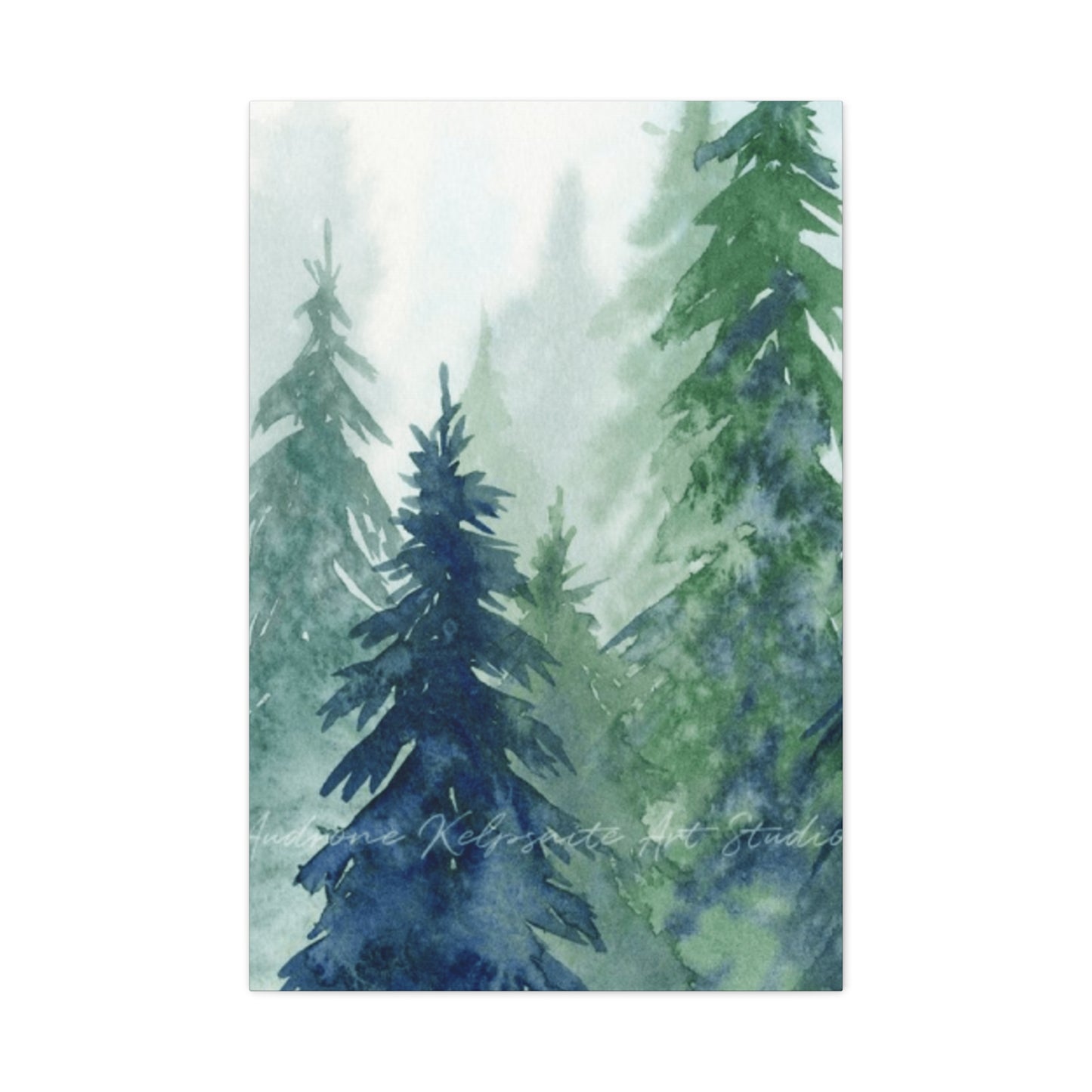 Long Pine Trees Wall Art & Canvas Prints