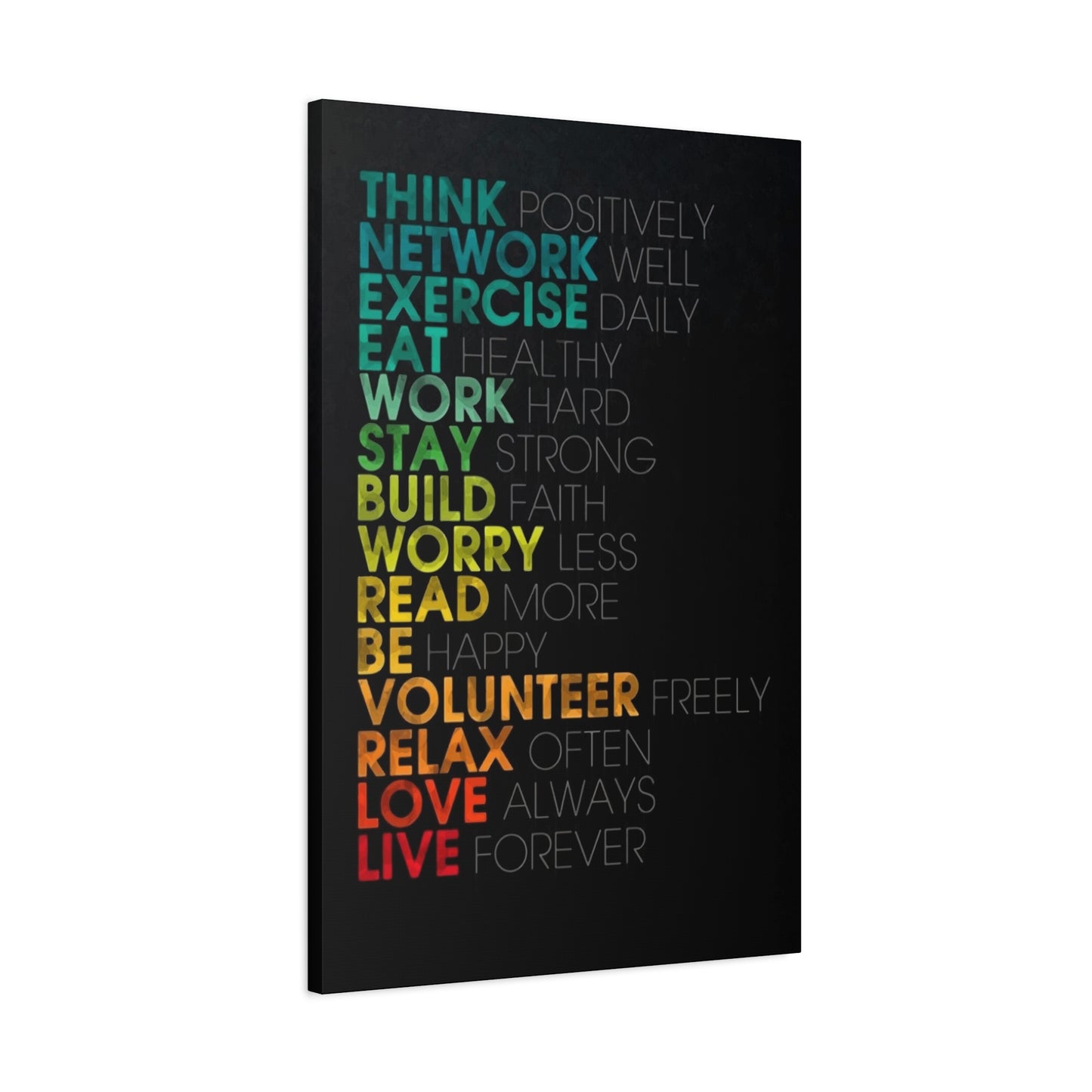 Think Network Exercise Wall Art & Canvas Prints