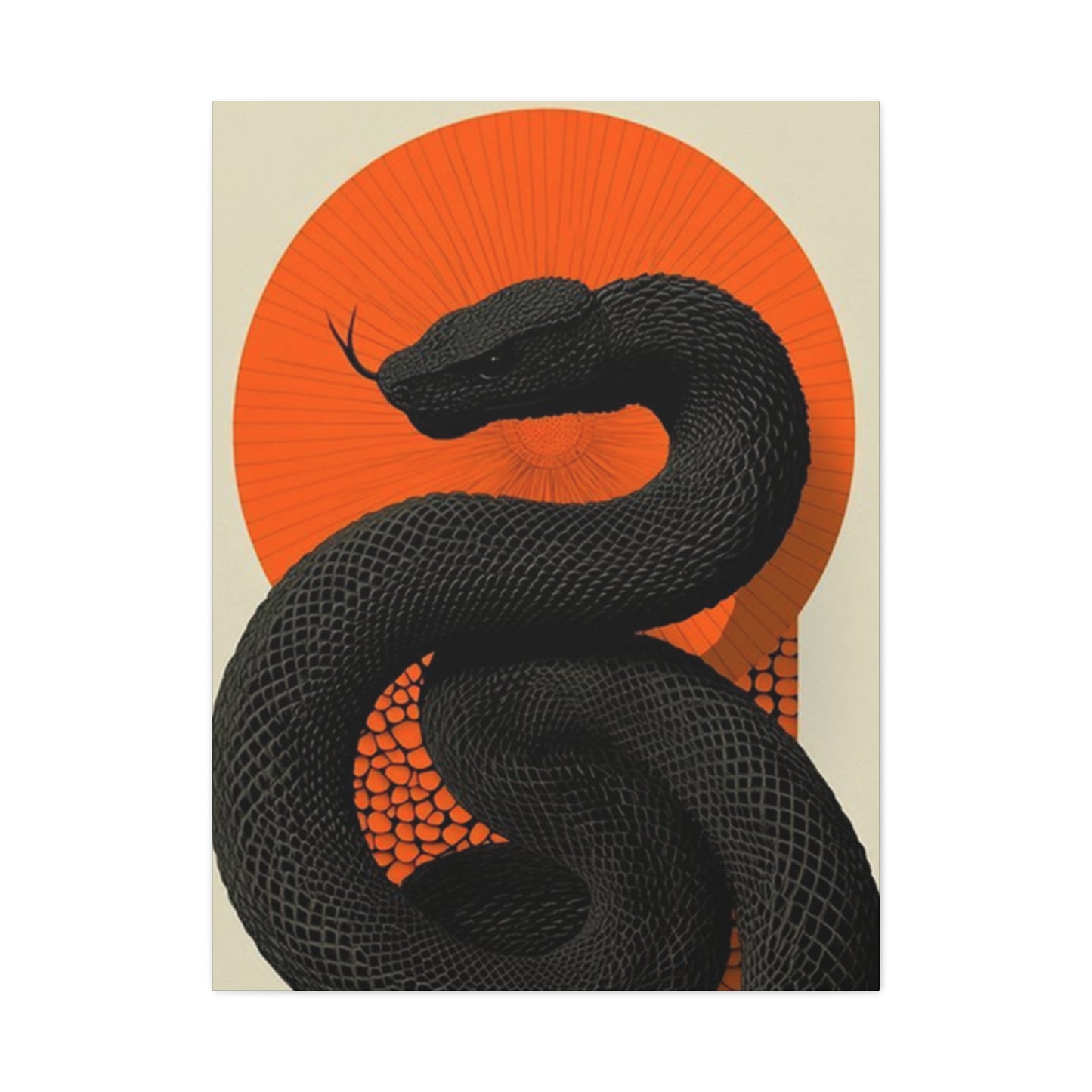 Black Snake Wall Art & Canvas Prints