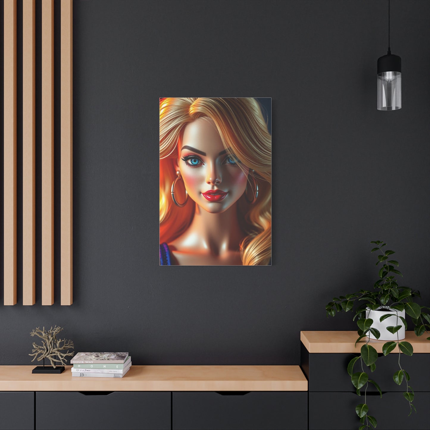 Barbiecore Art Canvas Art 1 Wall Art & Canvas Print