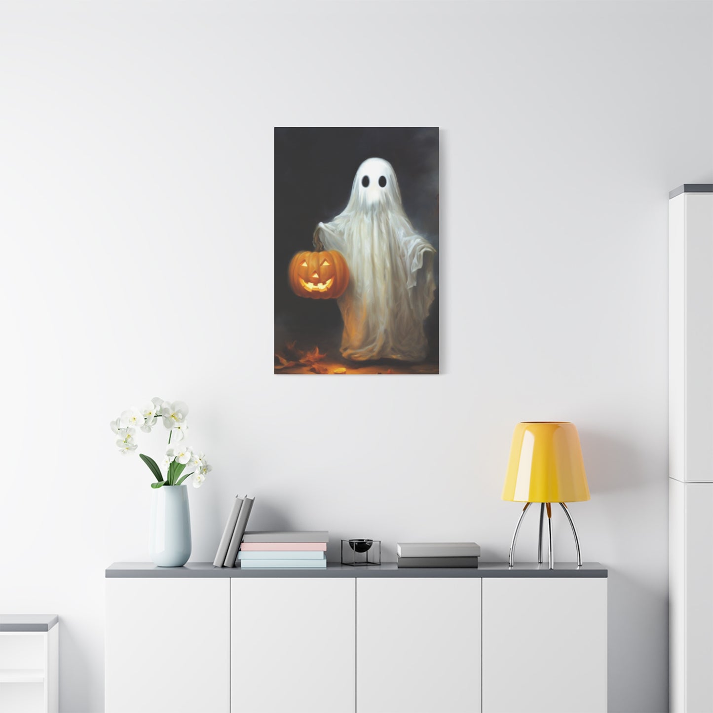 Halloween Painting Wall Art & Canvas Prints