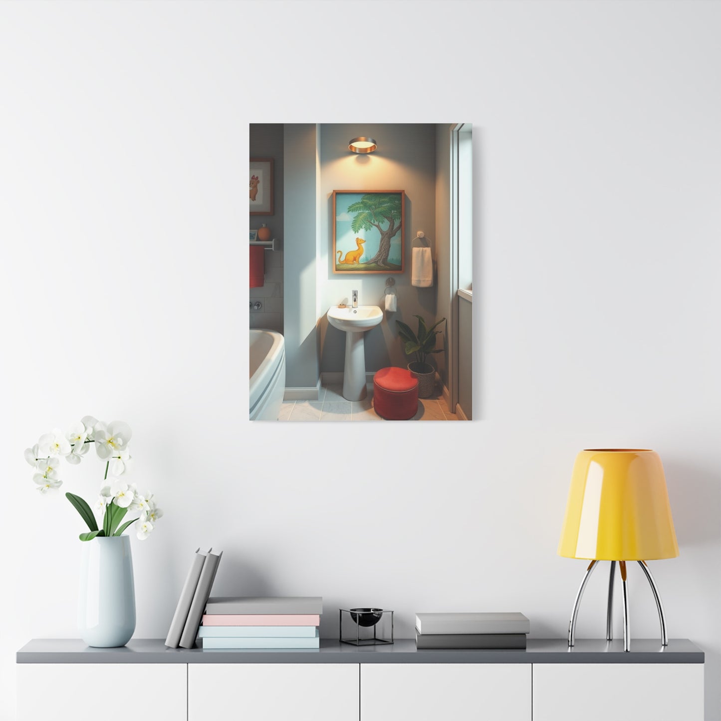Kid’s Bathroom Art Canvas Art 3 Wall Art & Canvas Print