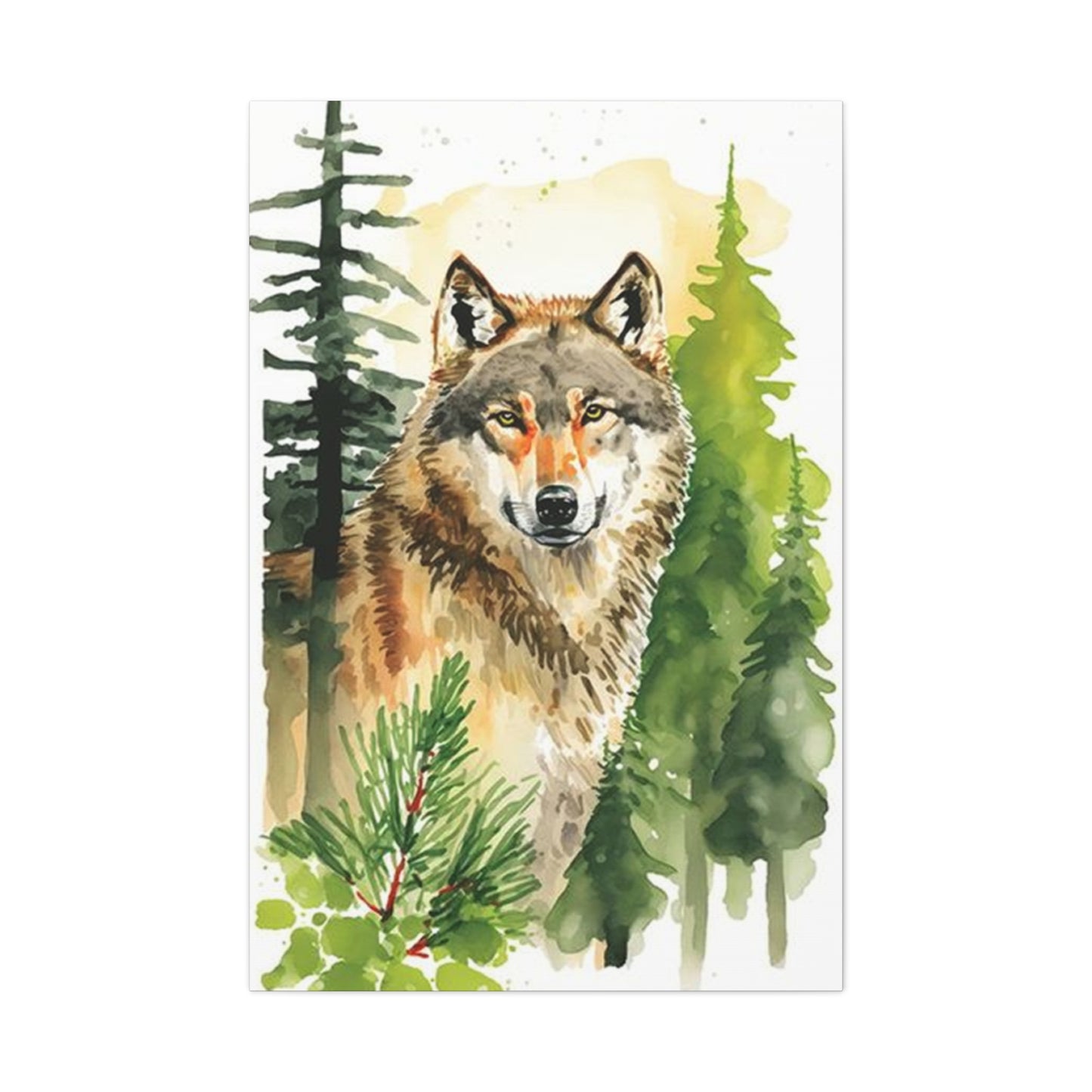 Wolf Painting Wall Art & Canvas Prints