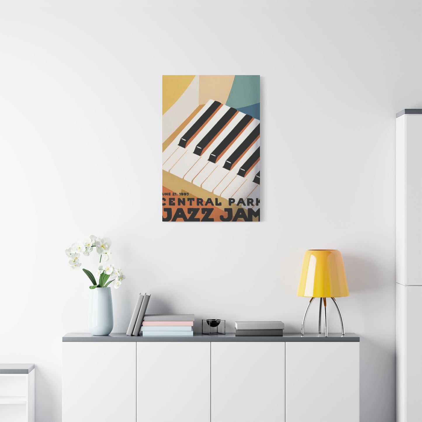 Central Park Jazz Jam Wall Art & Canvas Prints