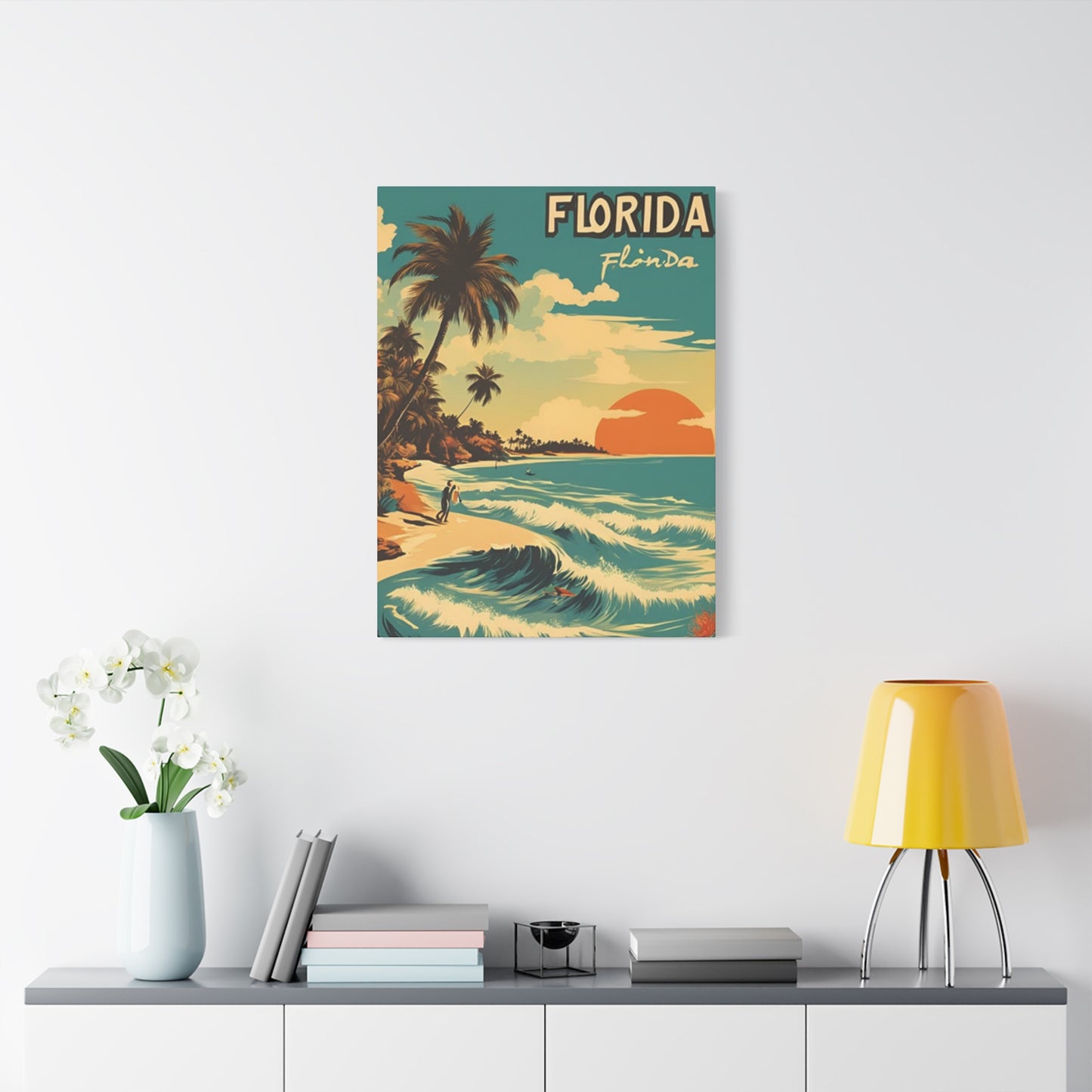 Florida Beach Poster Wall Art & Canvas Prints