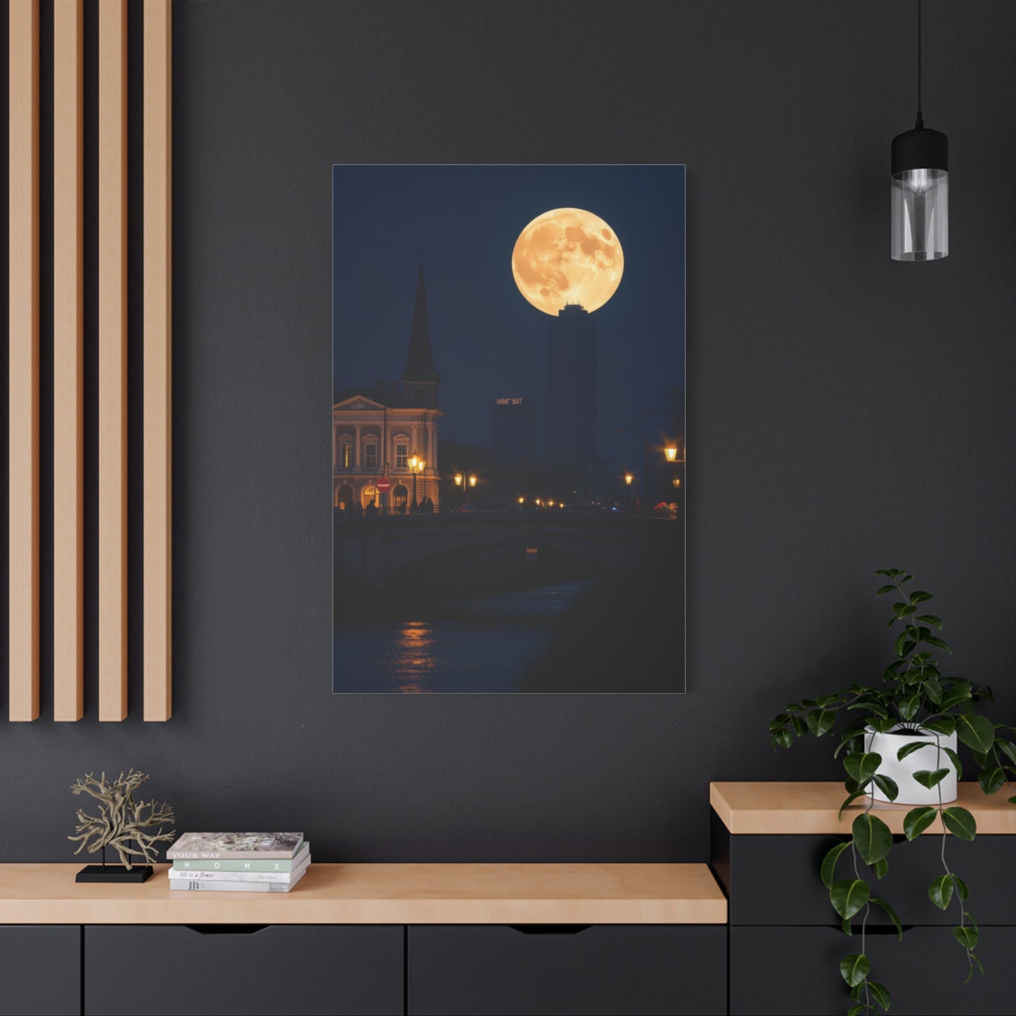 Full Moon Art Supreme Gallery Wall Art & Canvas Print