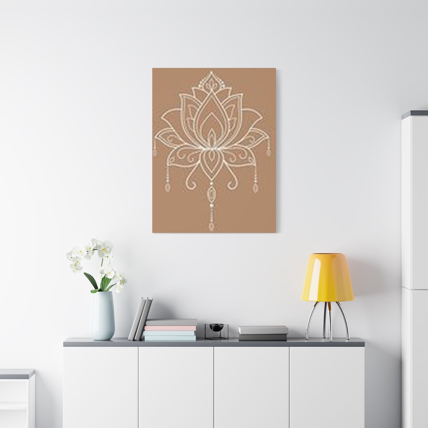 Mandala Buddha Lotus Poster Wall Art & Canvas Prints