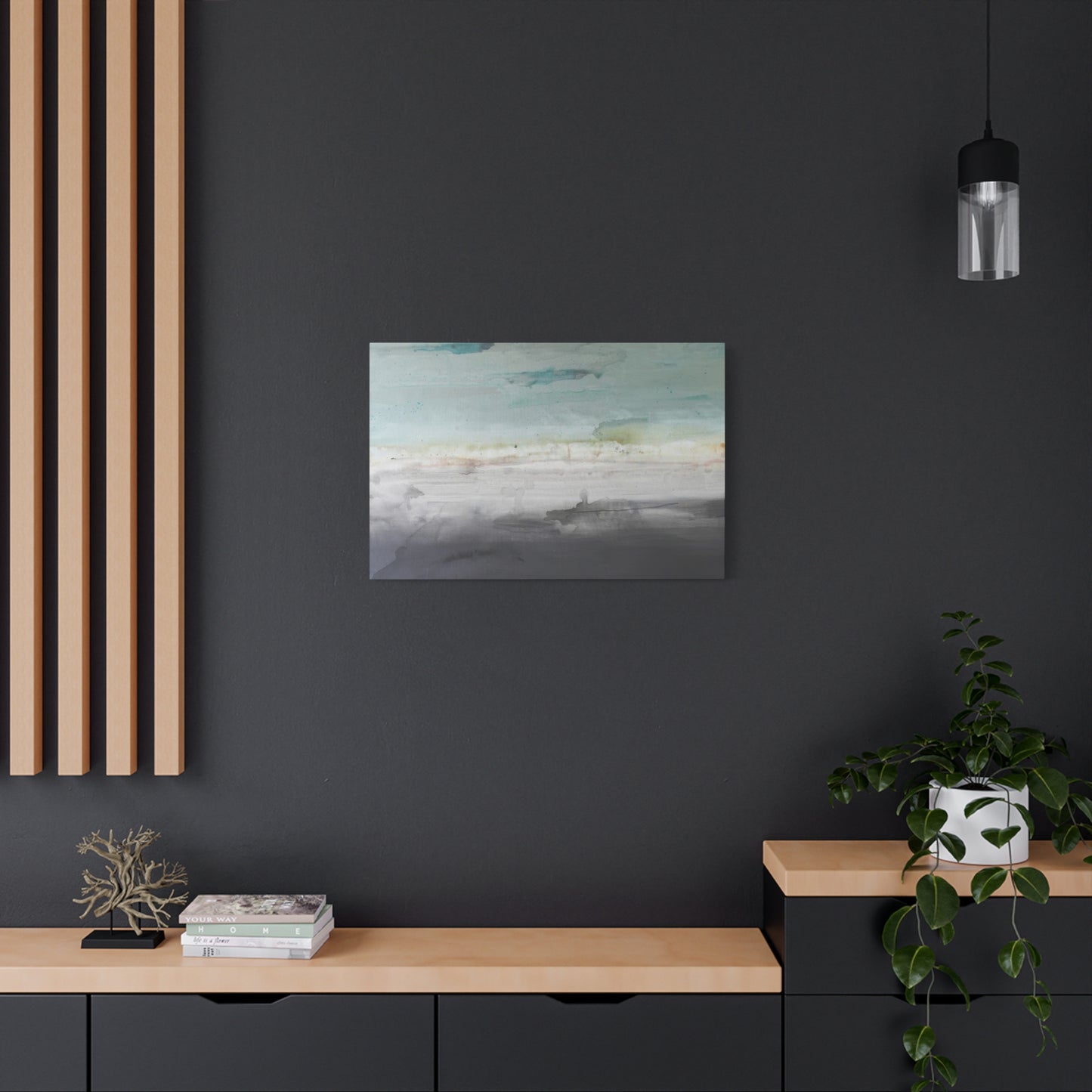 Kent Youngstrom Grays Blues And Some Yellows Wall Art & Canvas Prints