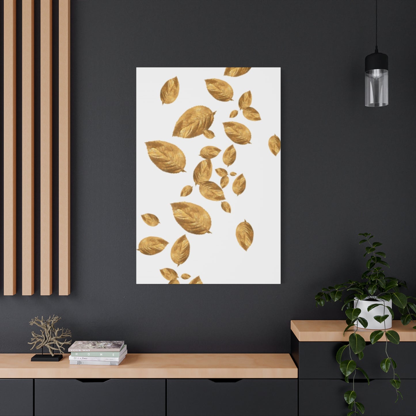 Golden Leaves Wall Art & Canvas Prints