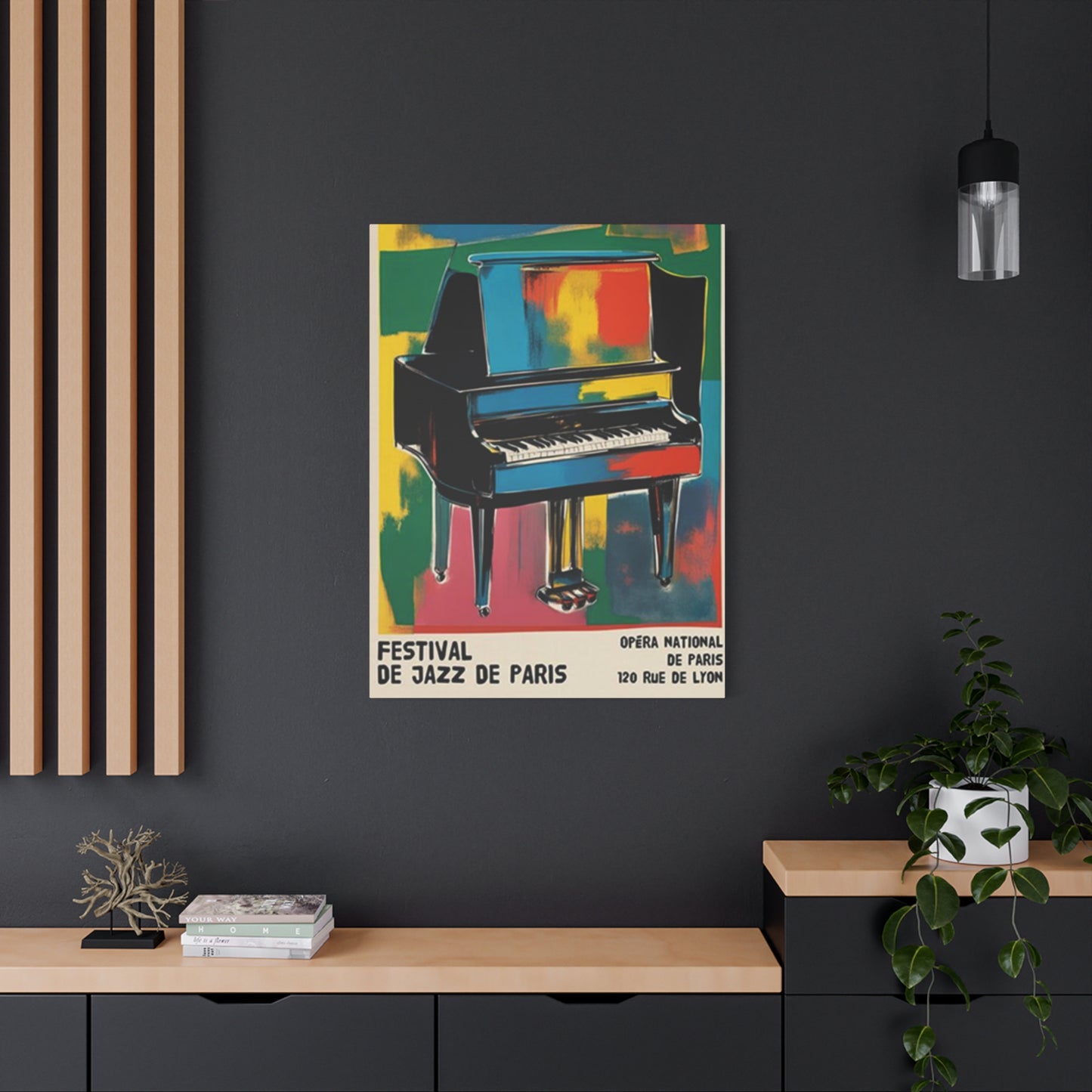 Festival De Jazz De Paris Wall Art & Canvas Prints