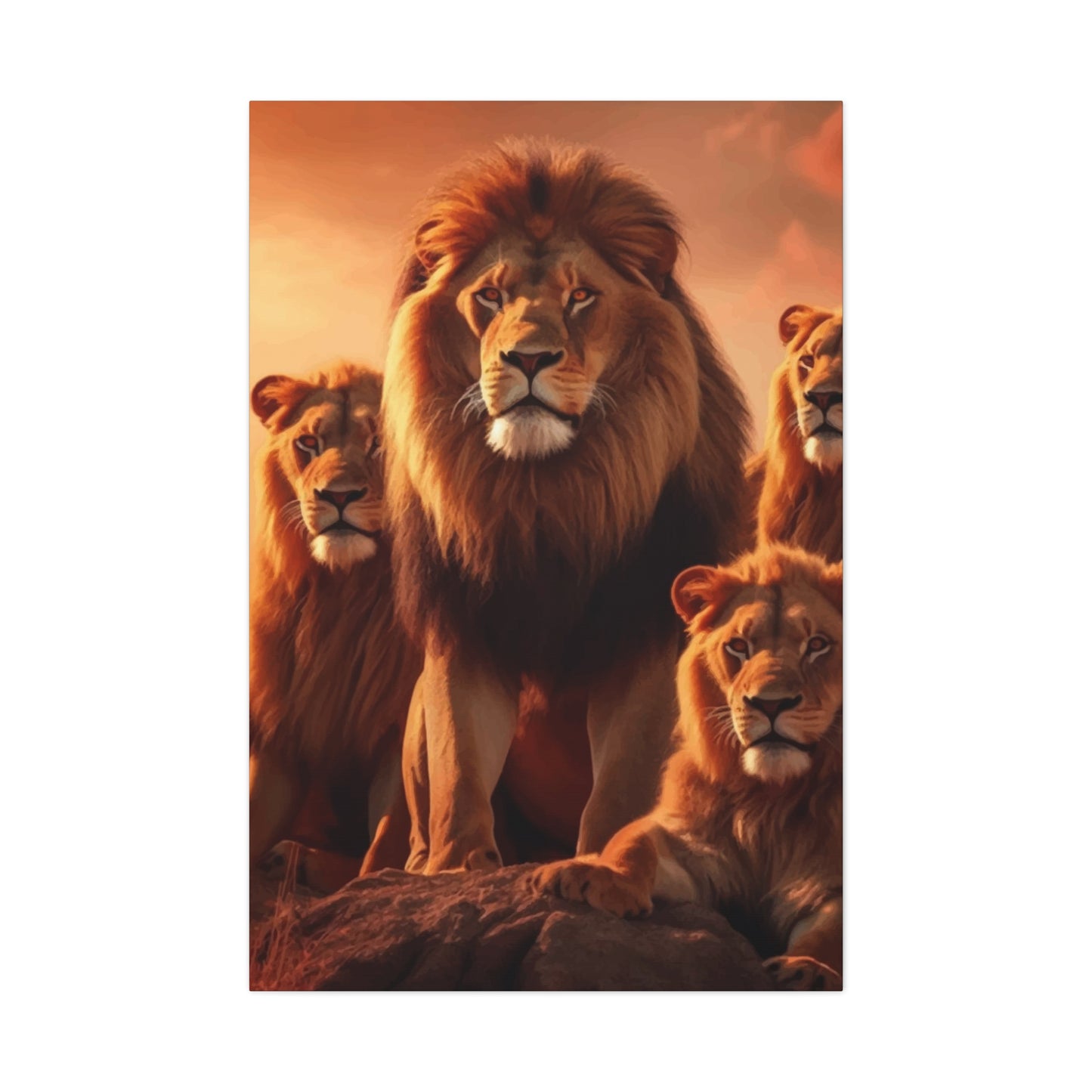 Pride of Lion Wall Art & Canvas Prints