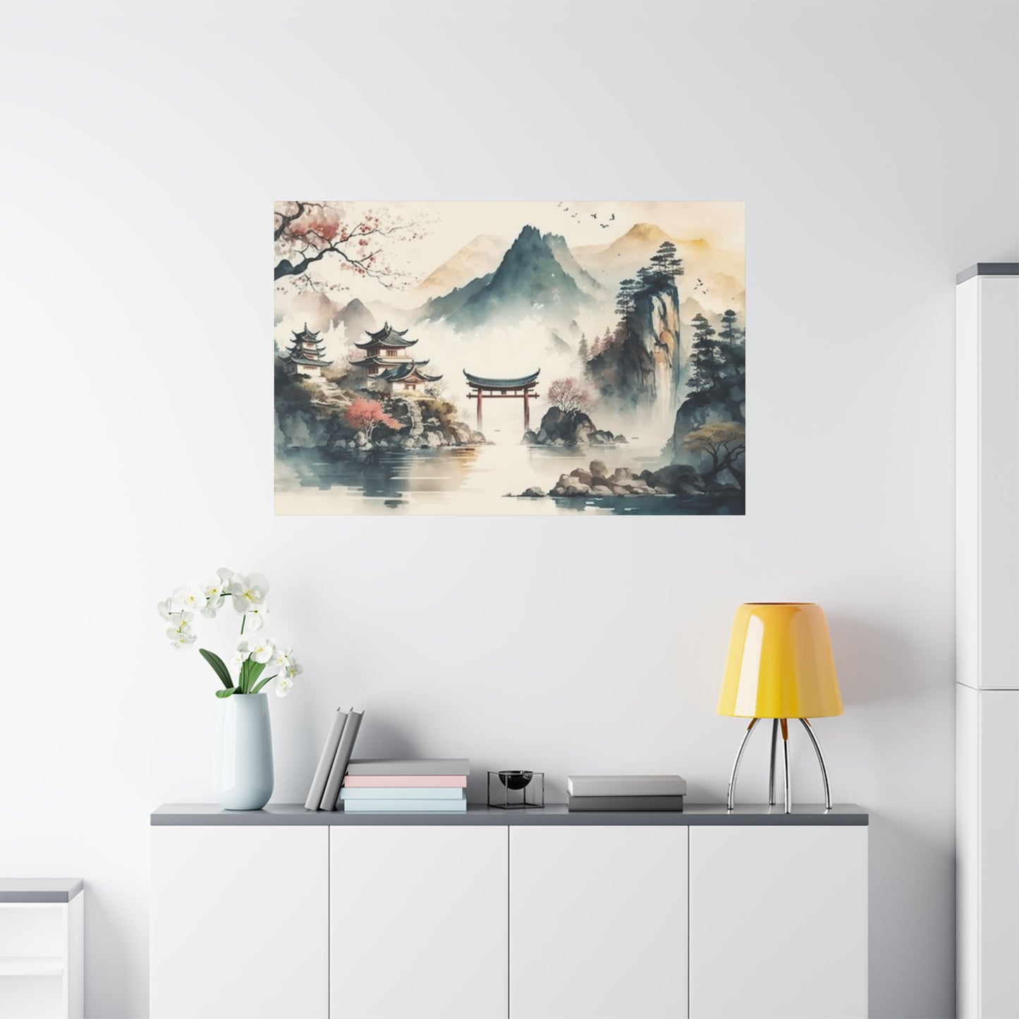 Zen Garden Gateway Wall Art & Canvas Prints