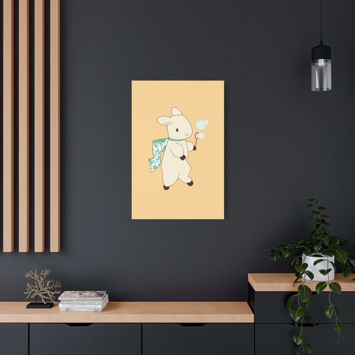 Yellow Bunny Wall Art & Canvas Prints