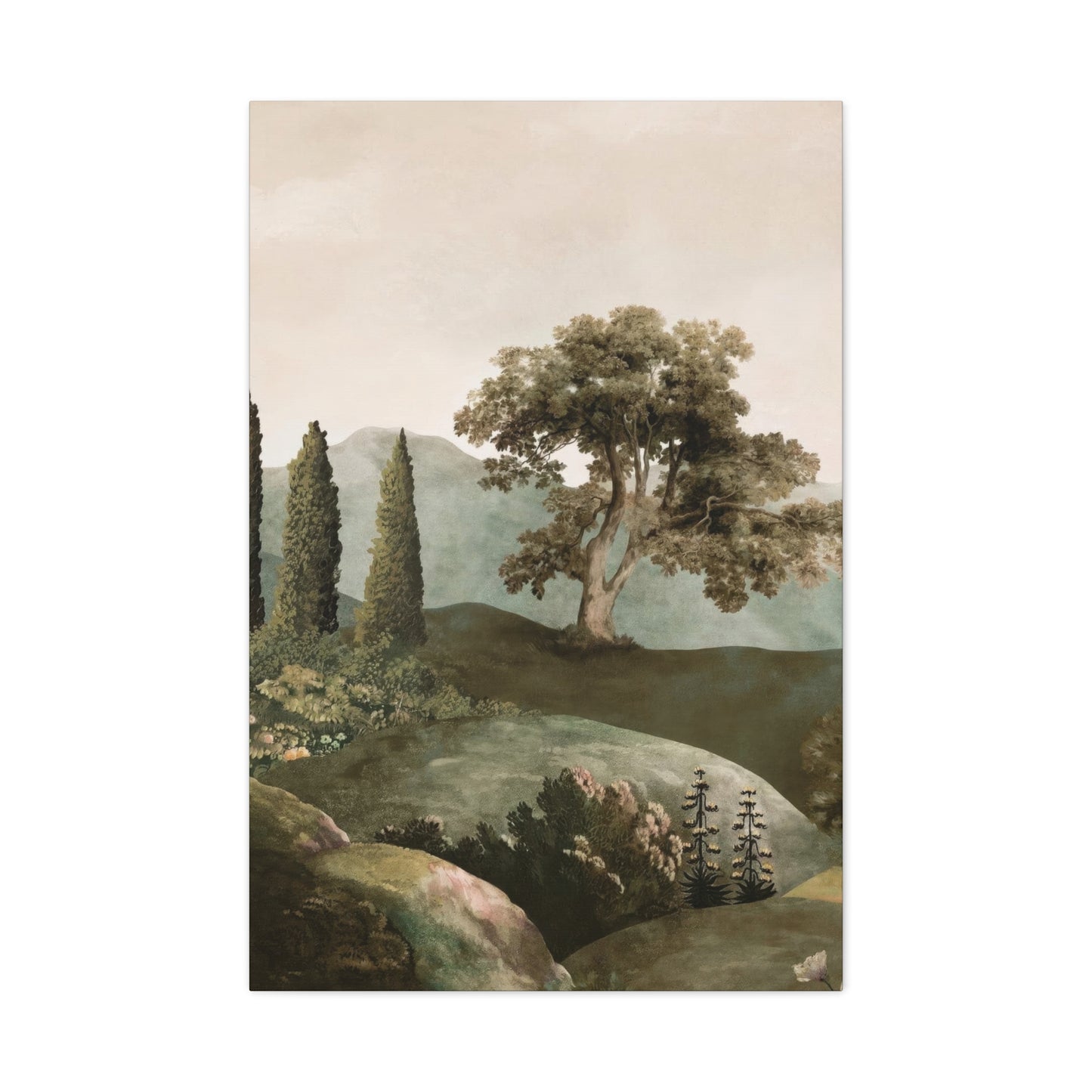 Green Scenery Colorful Wall Art & Canvas Prints