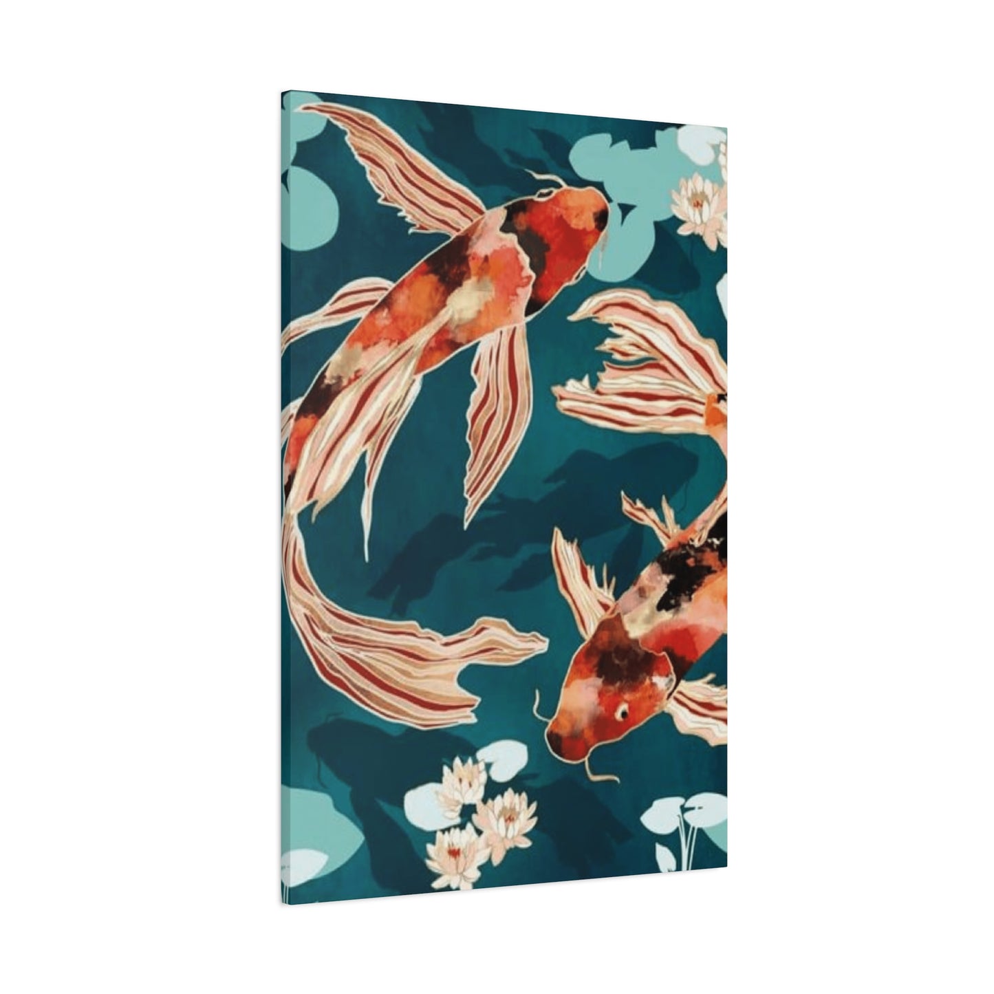 Koi Fish Painting Wall Art & Canvas Prints