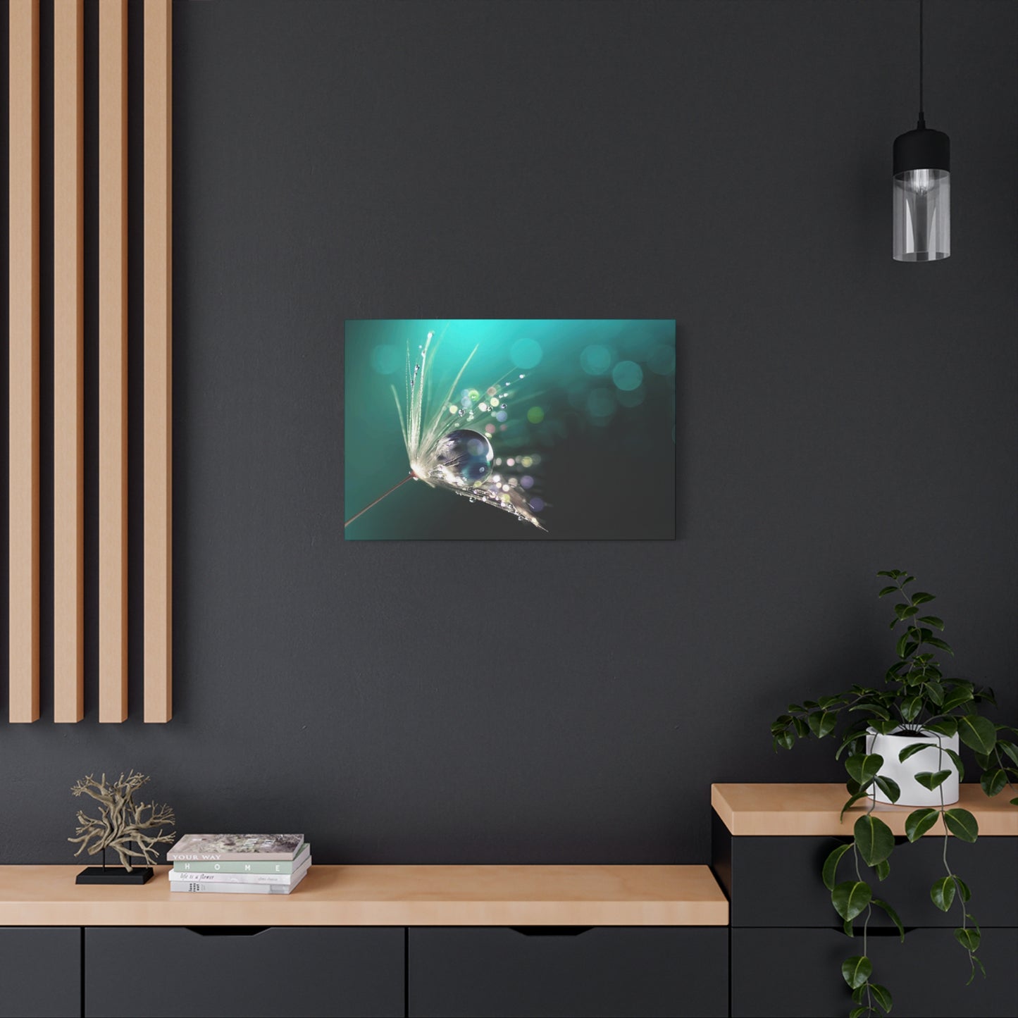 Water drops Wall Art & Canvas Prints