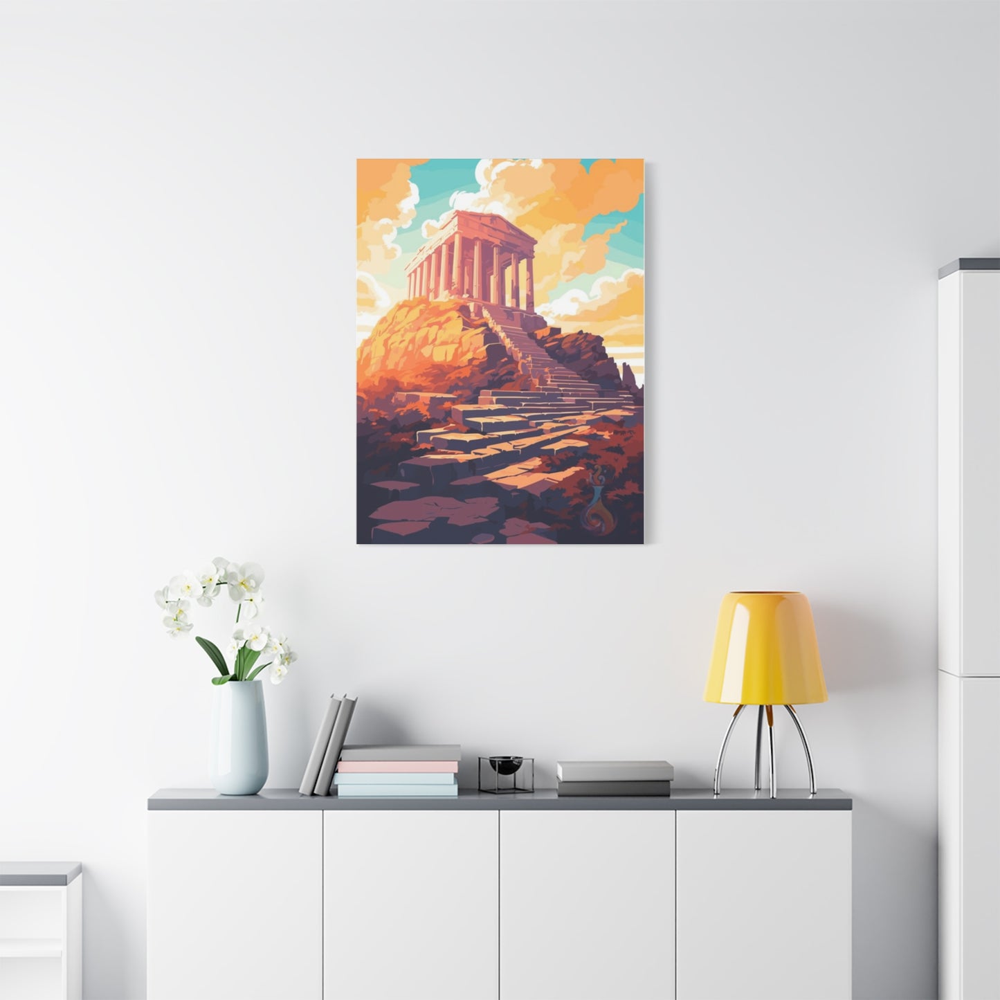 Athens Painting Wall Art & Canvas Prints