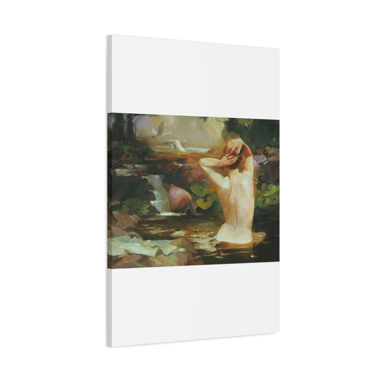 Girl In River Wall Art & Canvas Prints