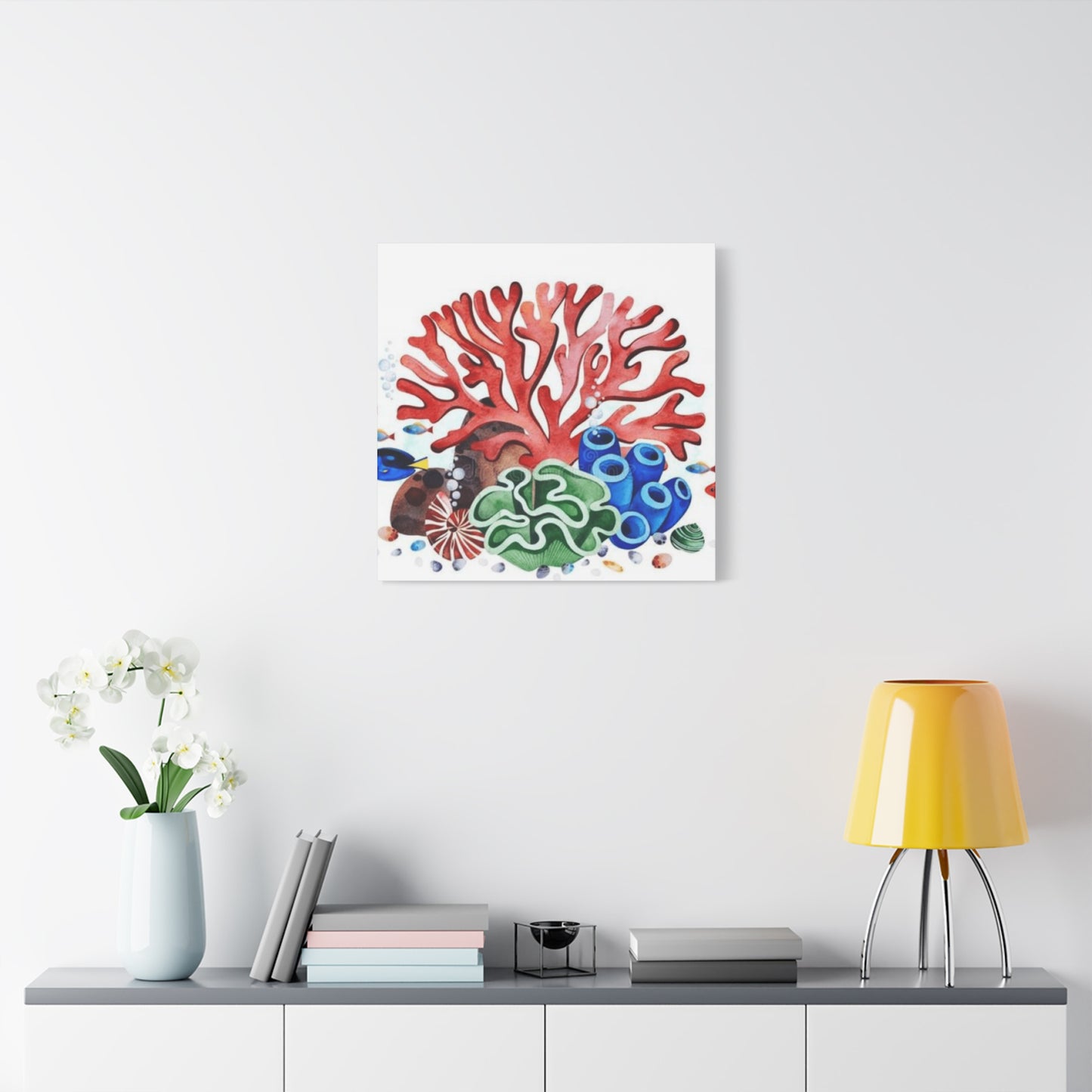 Sea Coral Flowers Wall Art & Canvas Prints