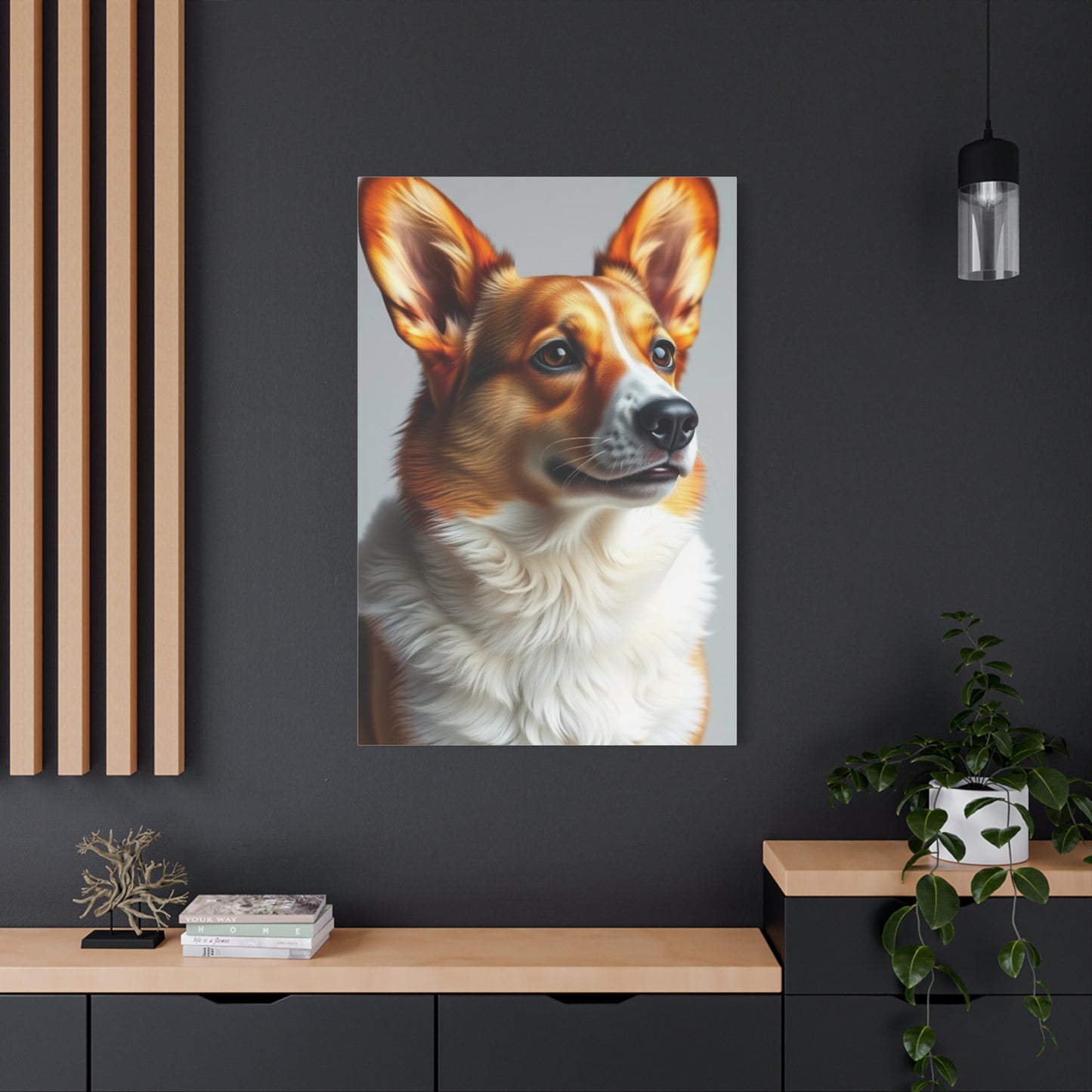 Collection Corgi Dog Art Wall Art & Canvas Print