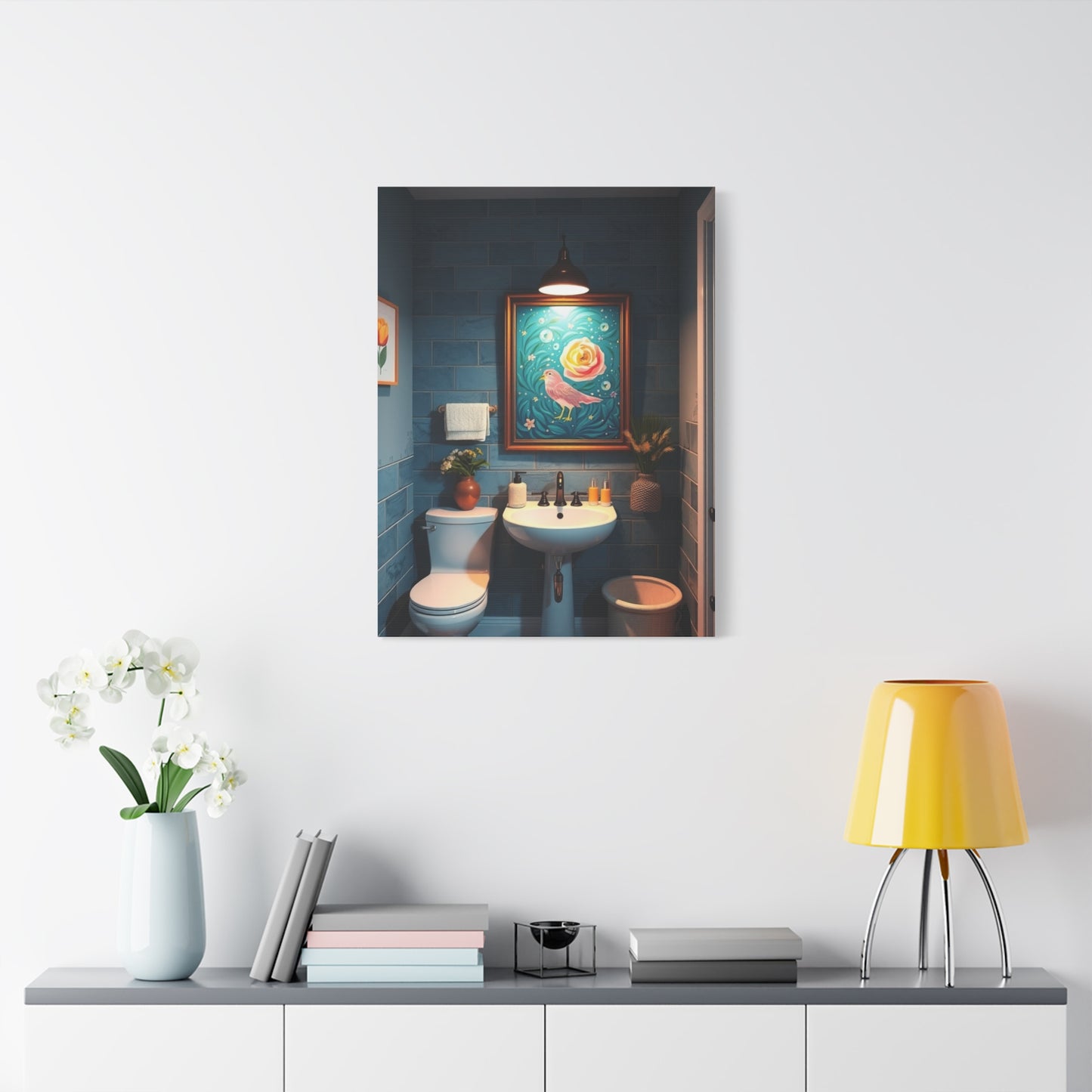Kid’s Bathroom Art Canvas Art 2 Wall Art & Canvas Print
