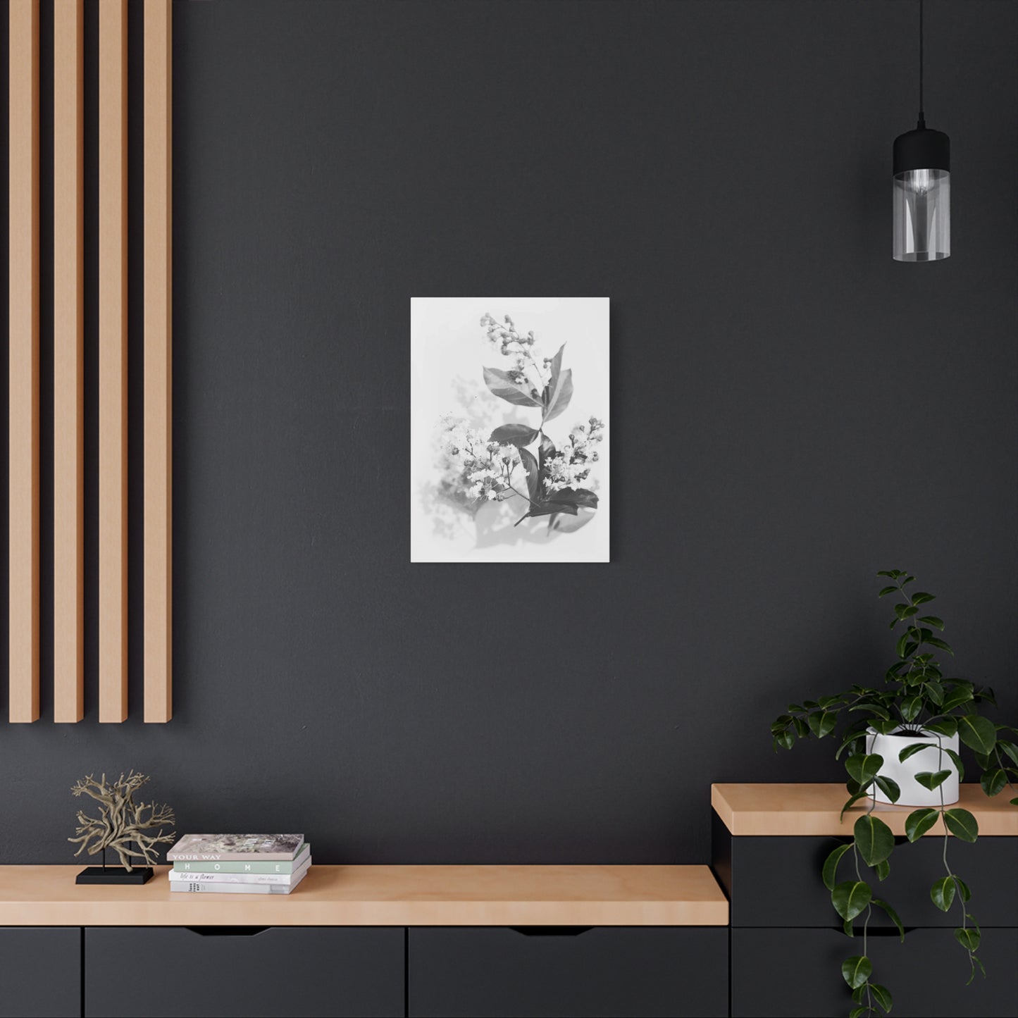 White Flora Wall Art & Canvas Prints
